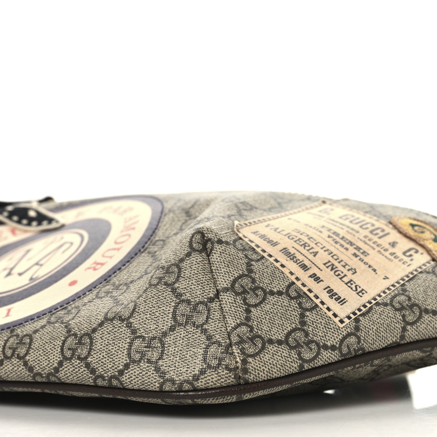GG Supreme Monogram Courrier Belt Bag Beige New Acero