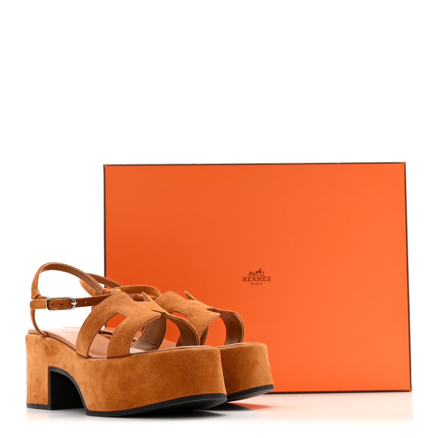 Suede Goatskin Jam 30 Sandals 36.5 Naturel