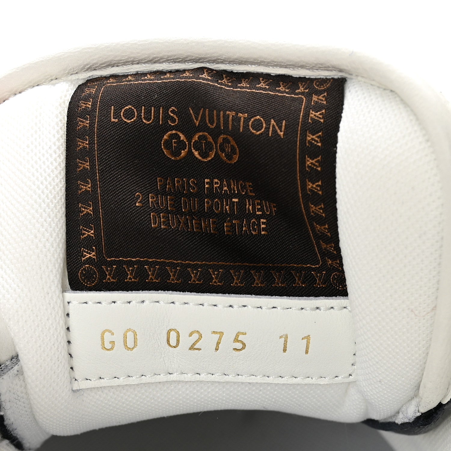 Lambskin Calfskin Monogram Mens Buttersoft Sneakers 11 Marine