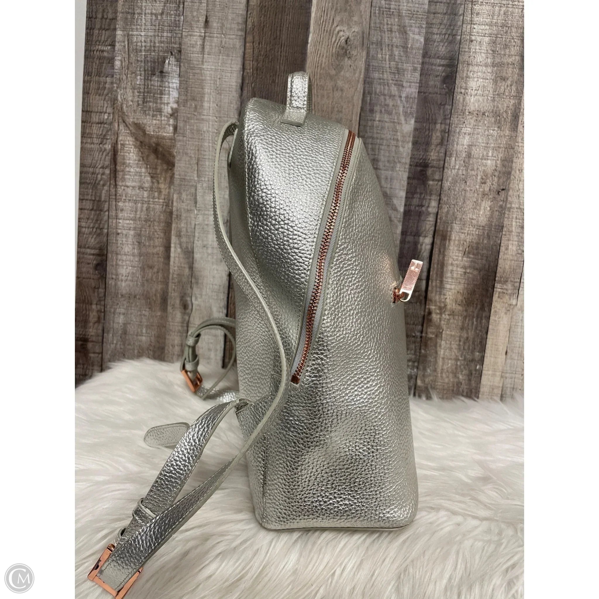 Backpack Leather By Ted Baker, Size: Medium