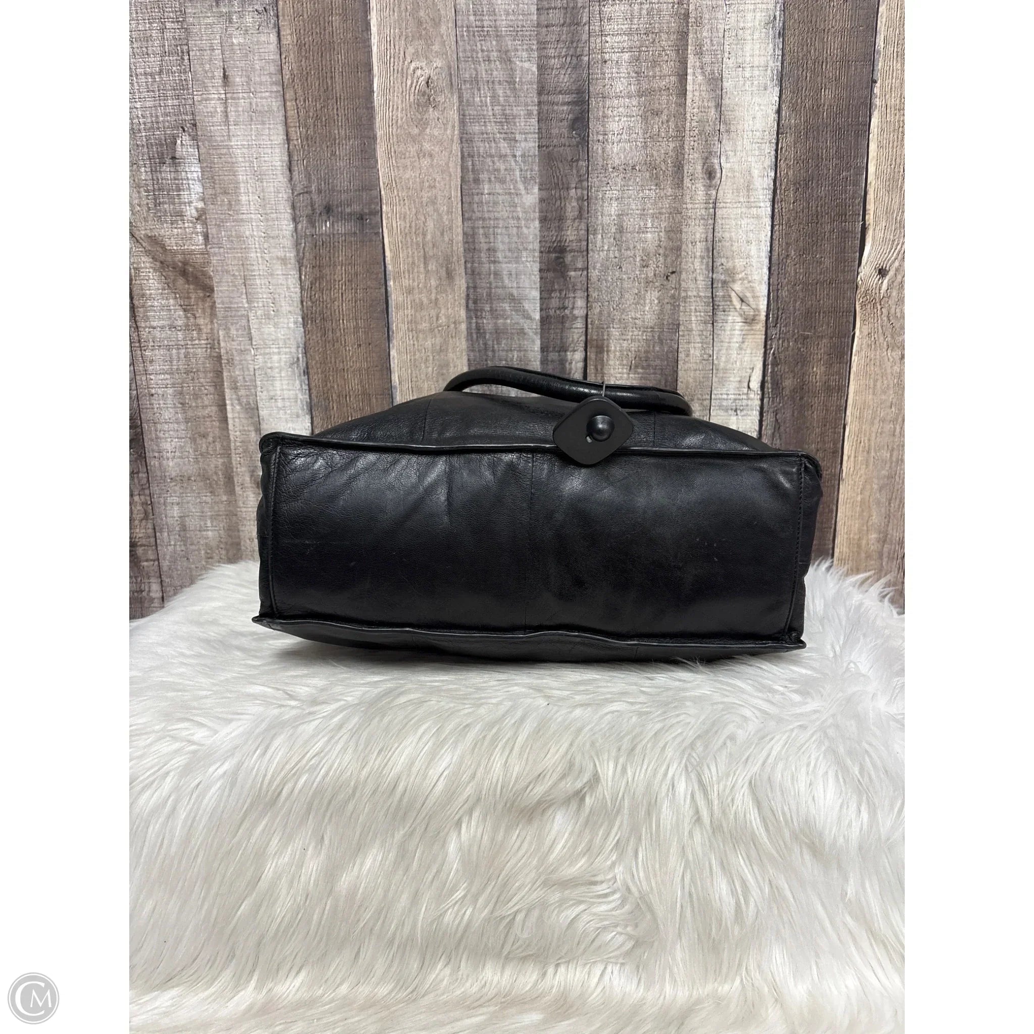 Tote Leather By Lucky Brand, Size: Large