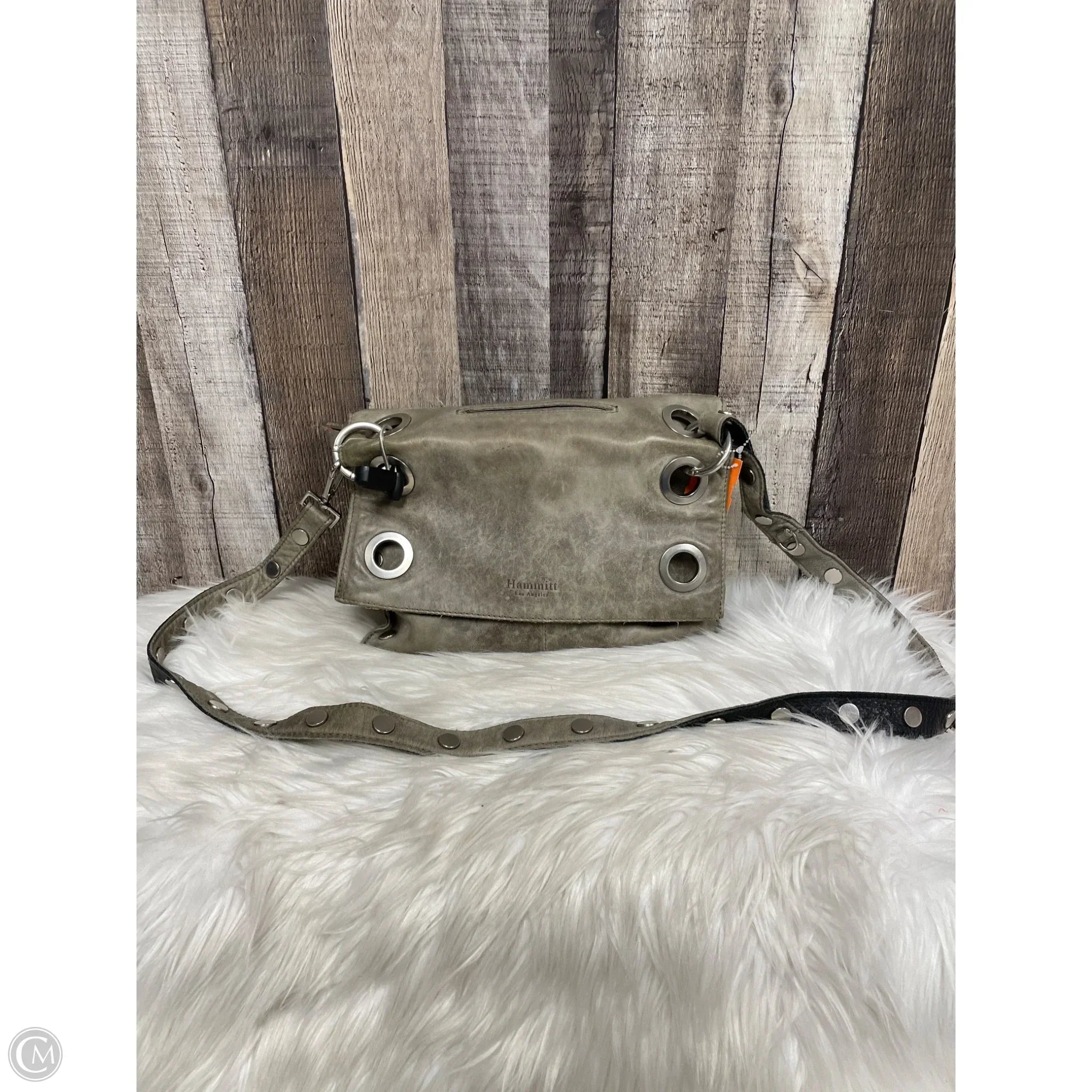 Crossbody Leather By Hammitt, Size: Medium