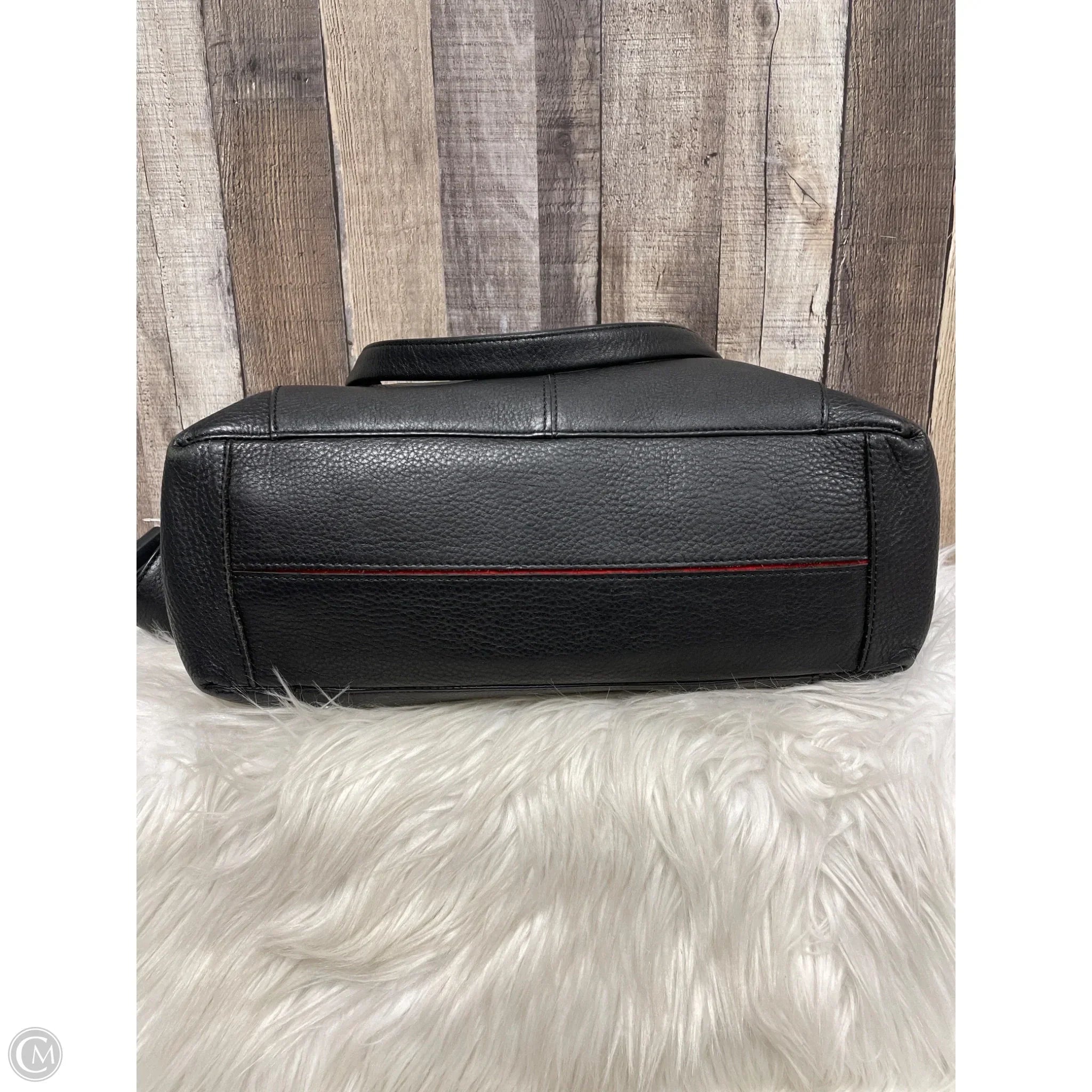 Handbag Leather By Hammitt, Size: Medium