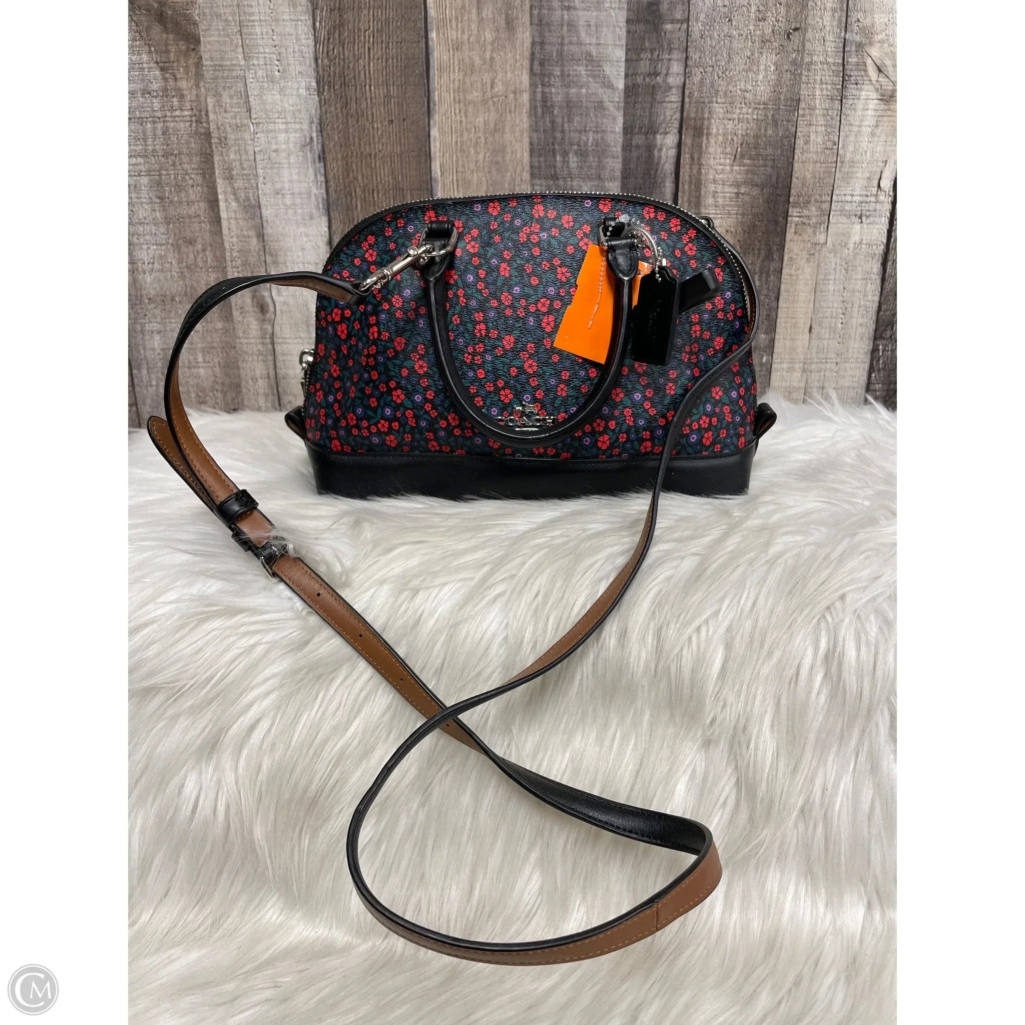 Handbag Designer By Coach, Size: Small