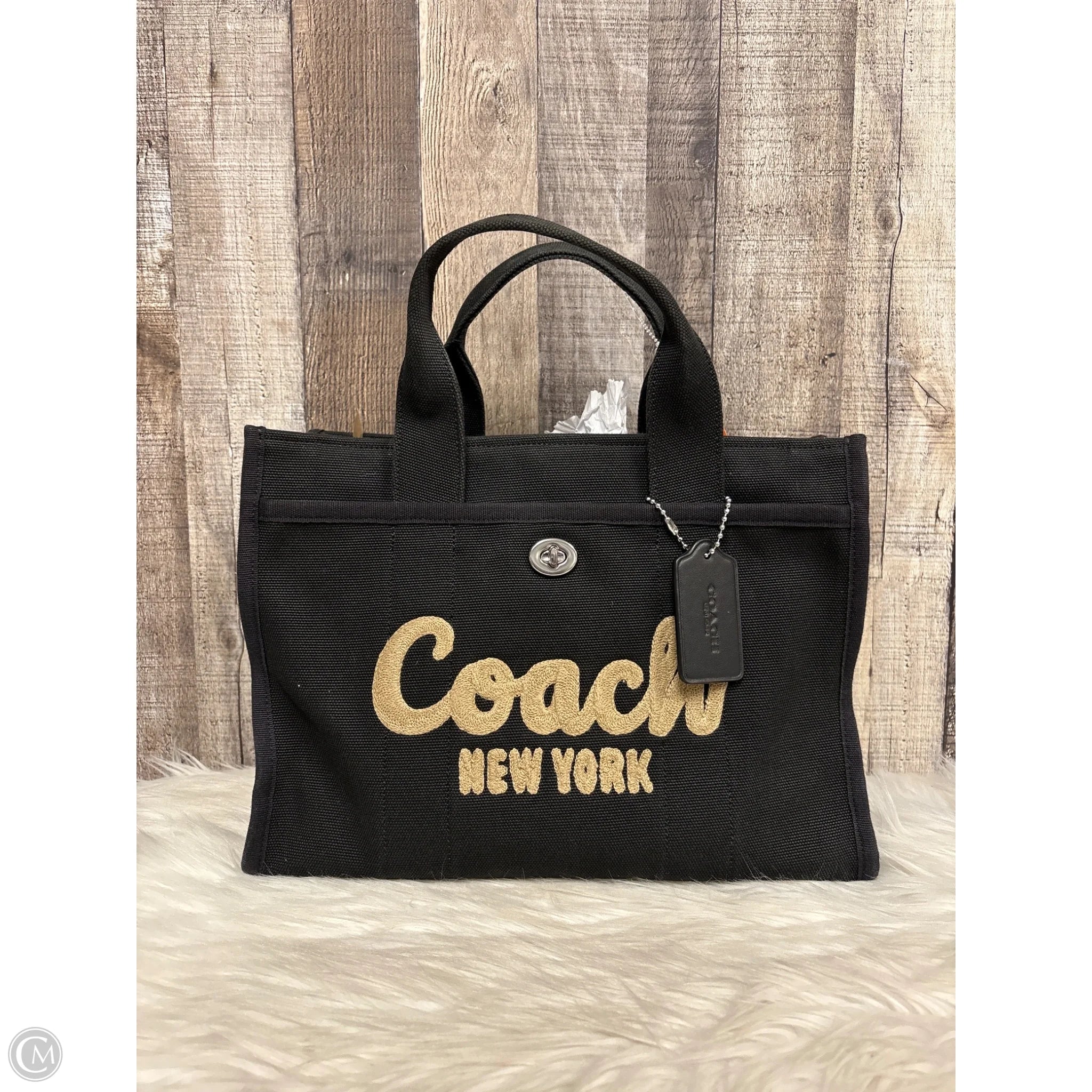 Handbag Designer By Coach, Size: Large