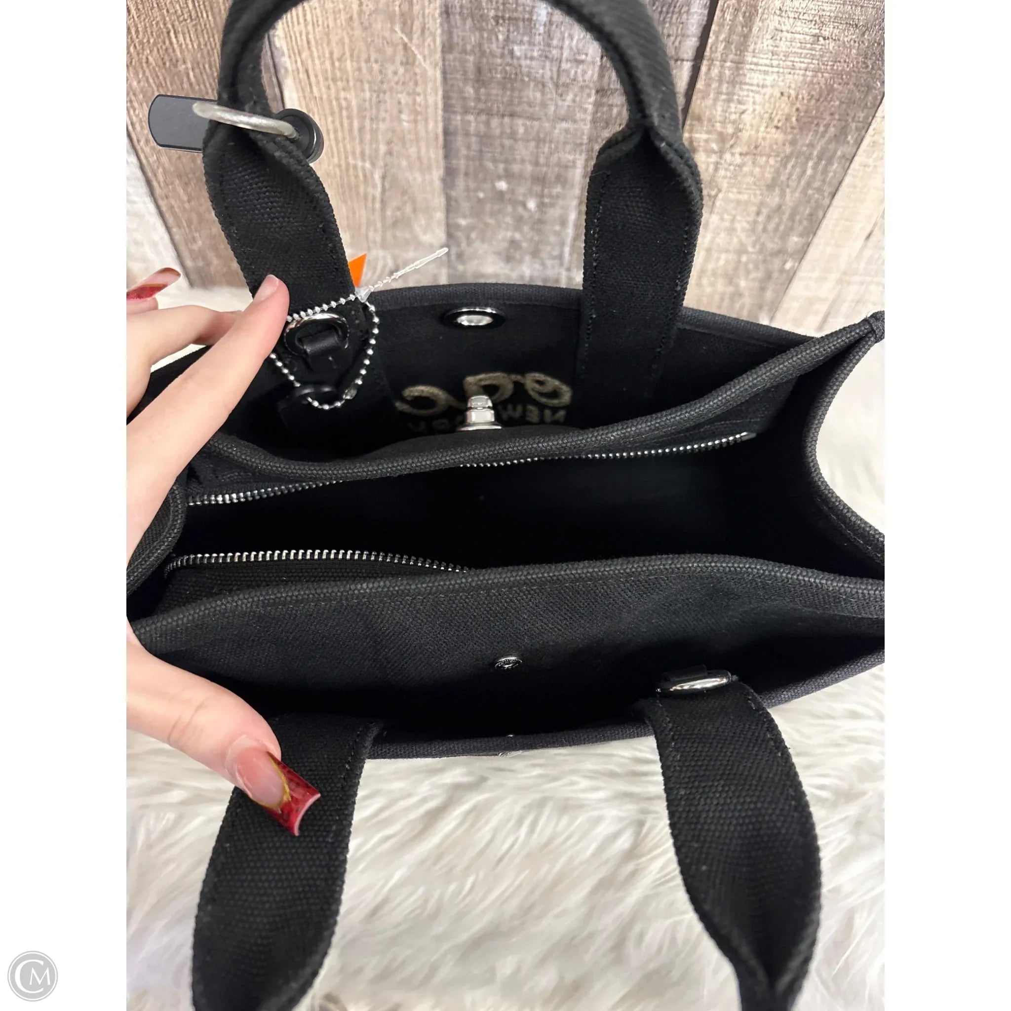 Tote Designer By Coach, Size: Small