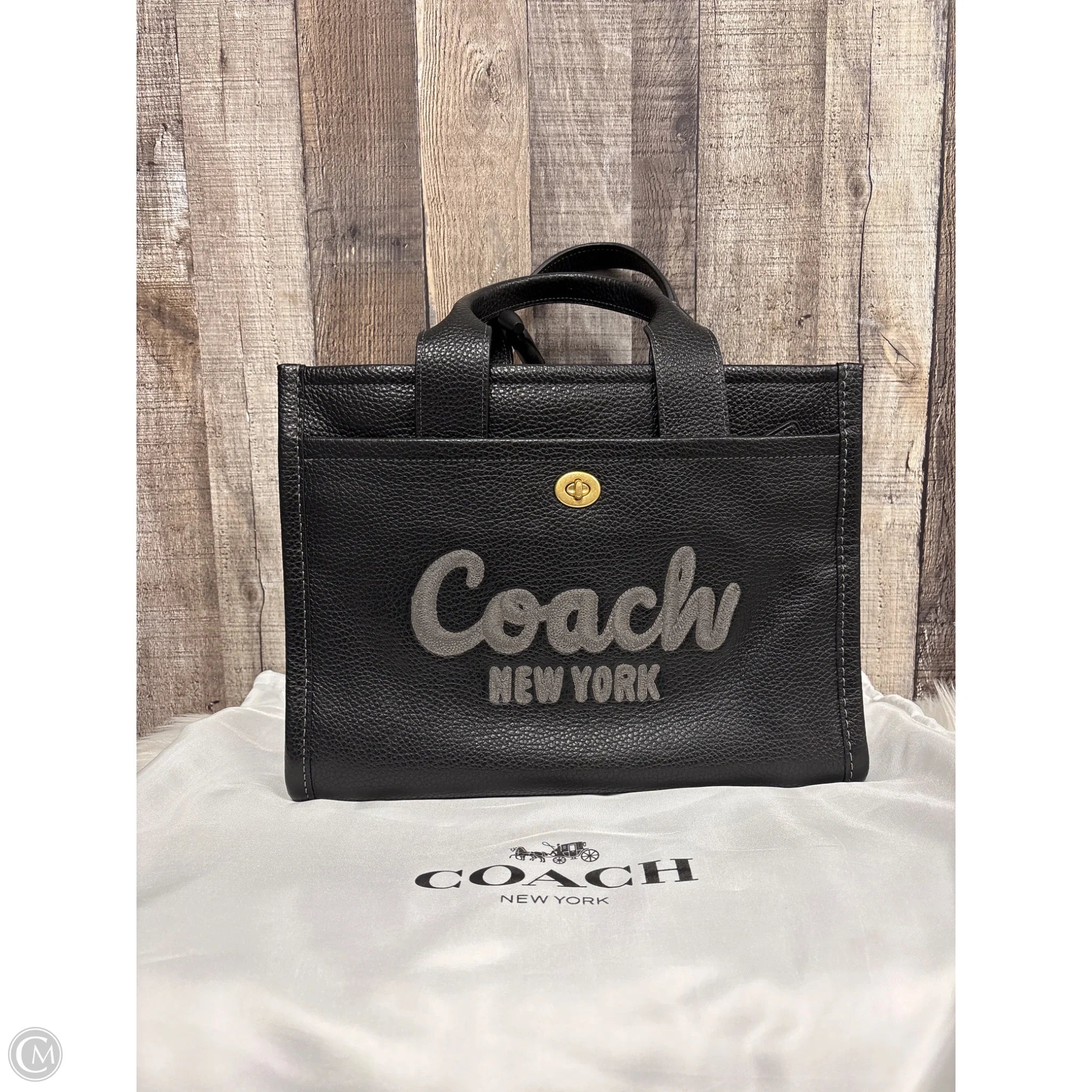 Handbag Designer By Coach, Size: Large