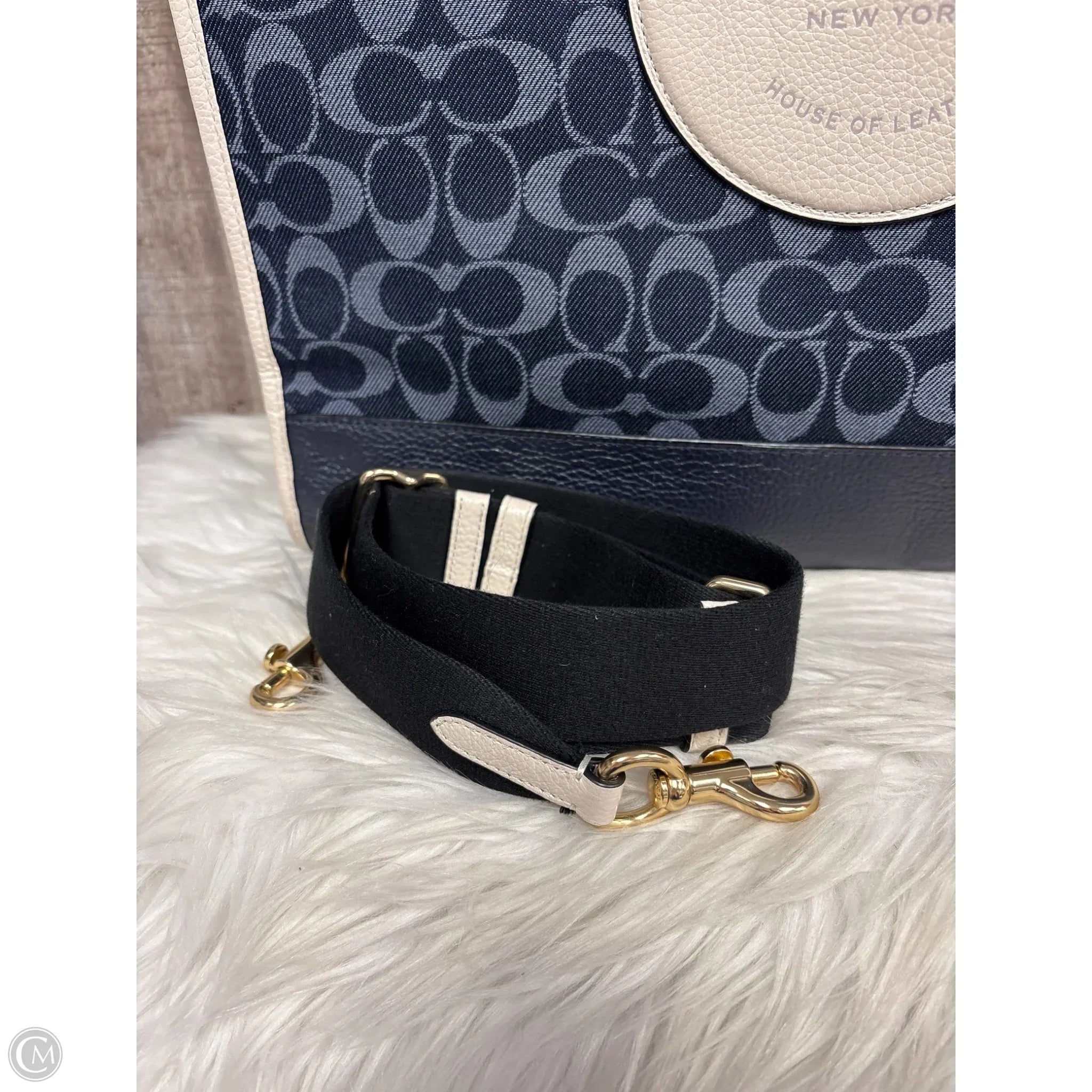 Tote Designer By Coach, Size: Large