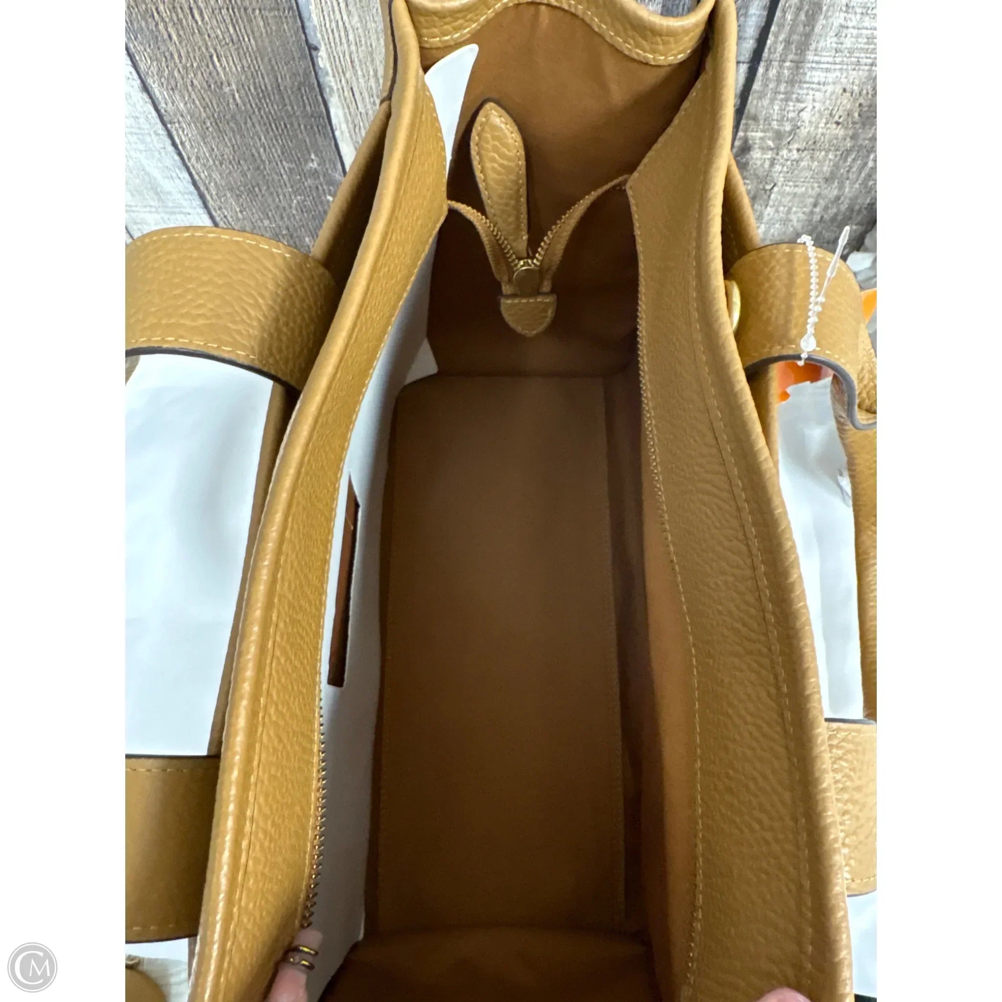 Tote Designer By Coach, Size: Medium
