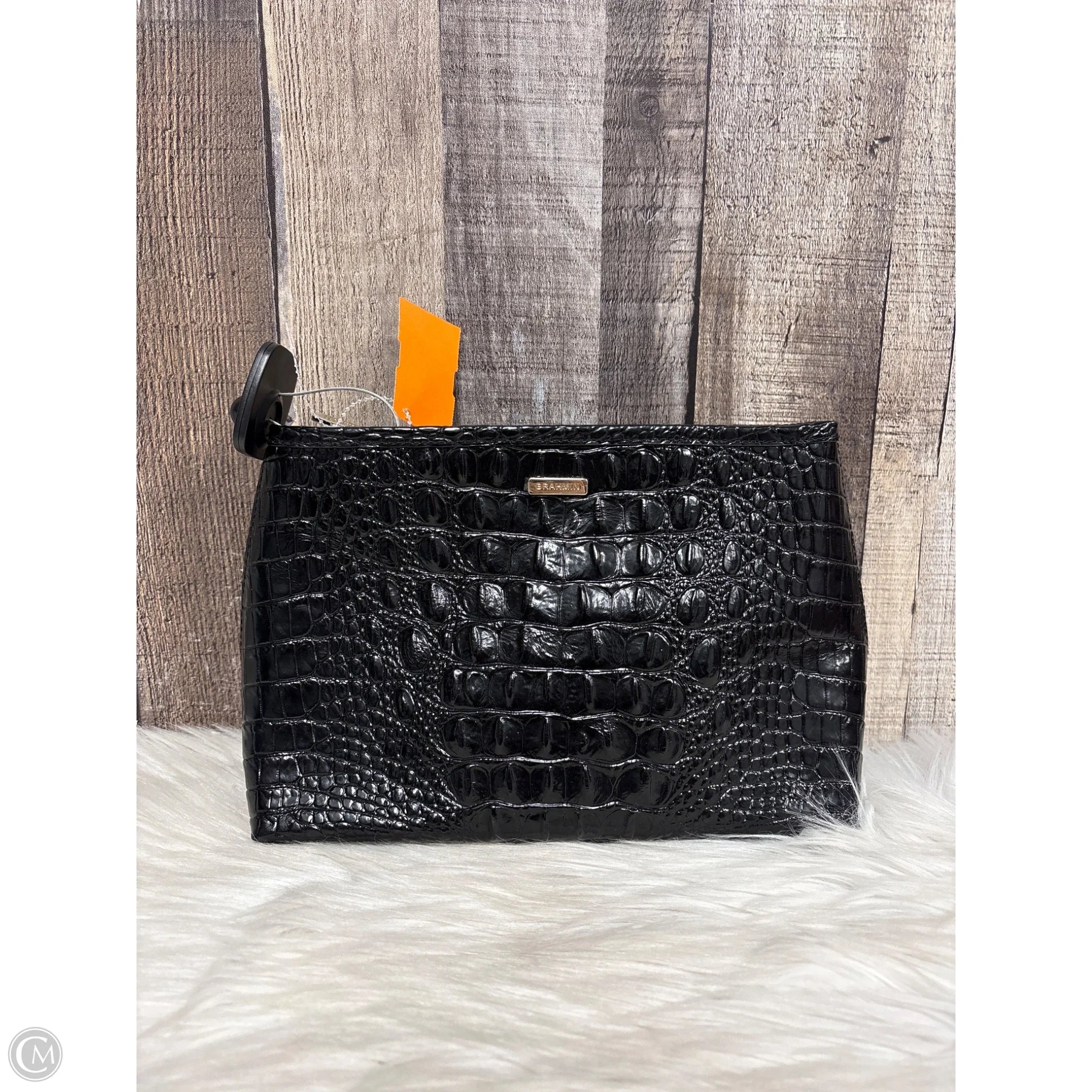 Makeup Bag Designer By Brahmin, Size: Medium