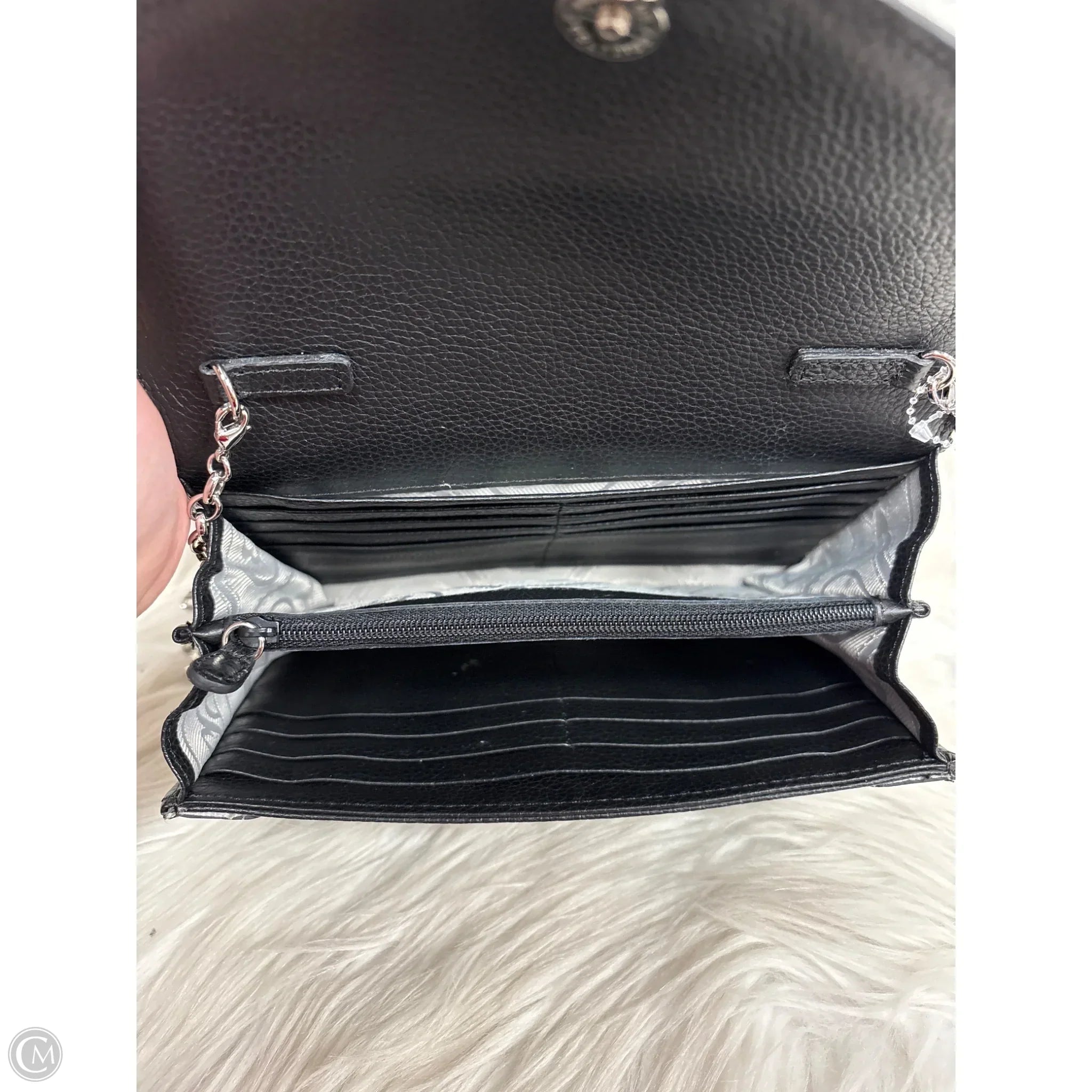 Crossbody Leather By Brighton, Size: Medium
