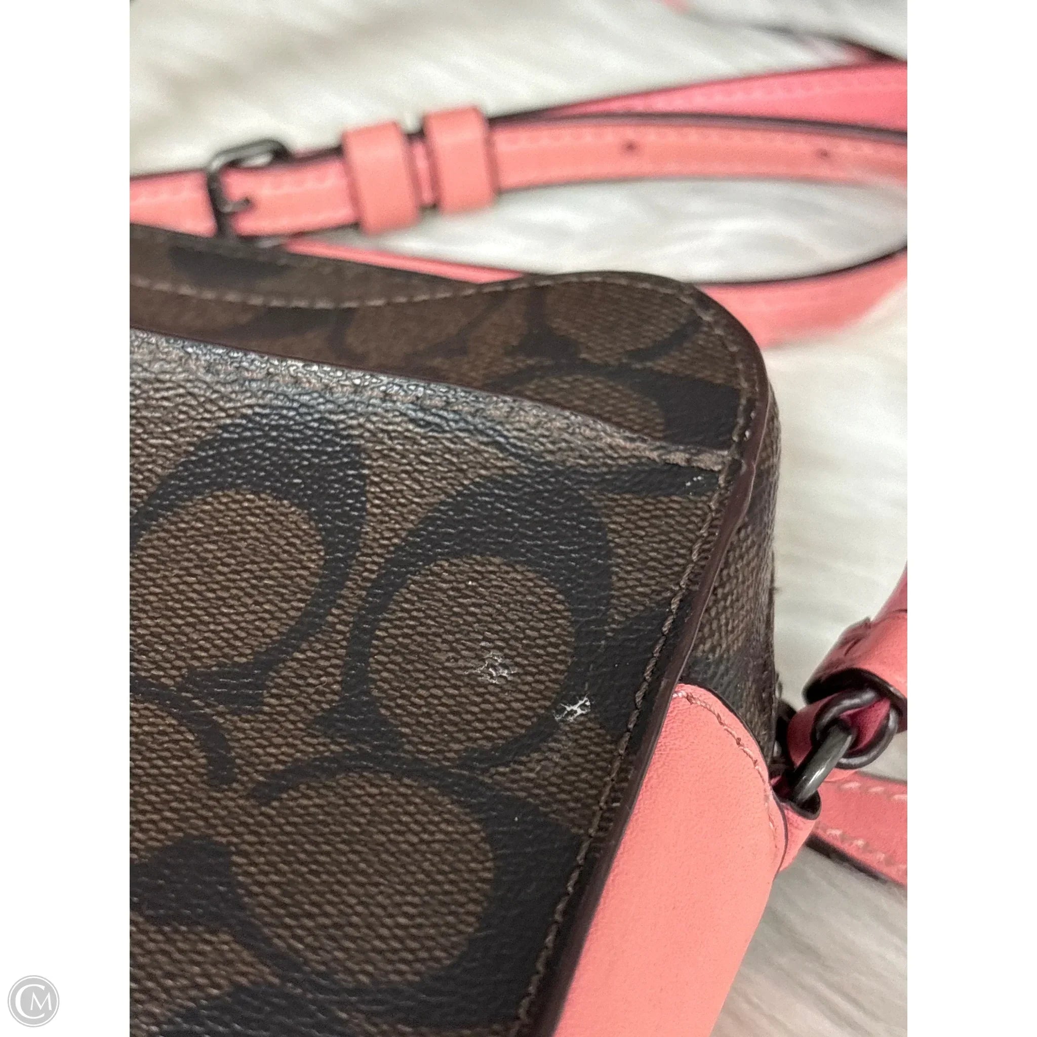 Crossbody Designer By Coach, Size: Small