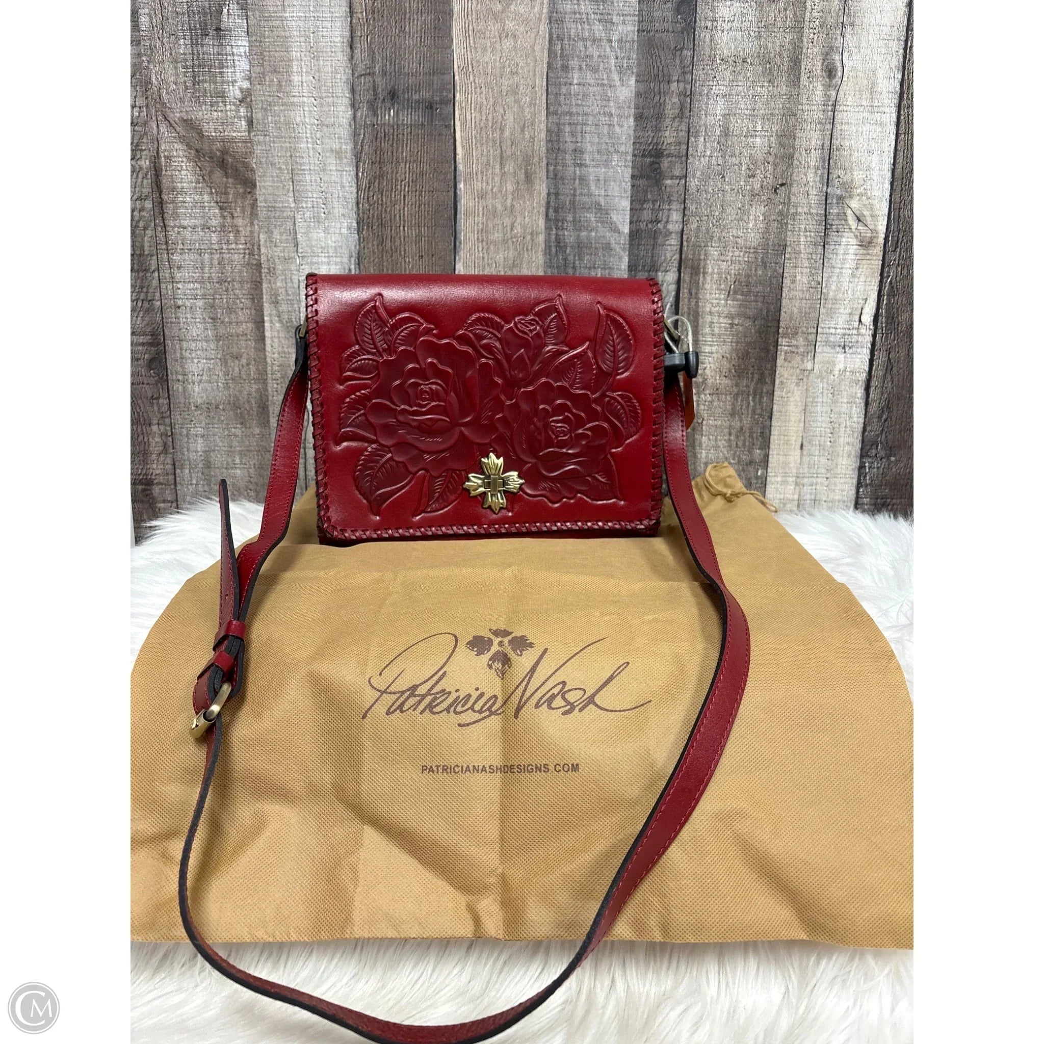 Crossbody Designer By Patricia Nash, Size: Medium