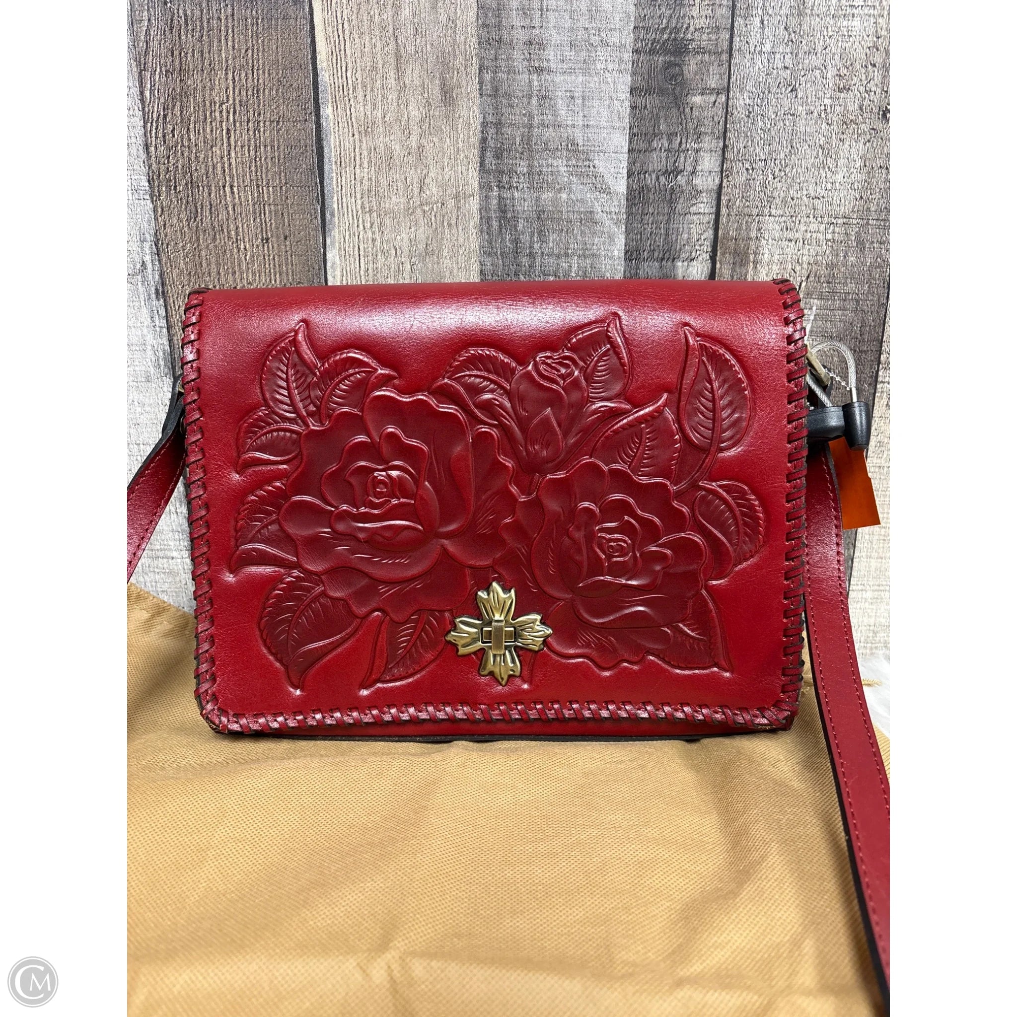 Crossbody Designer By Patricia Nash, Size: Medium