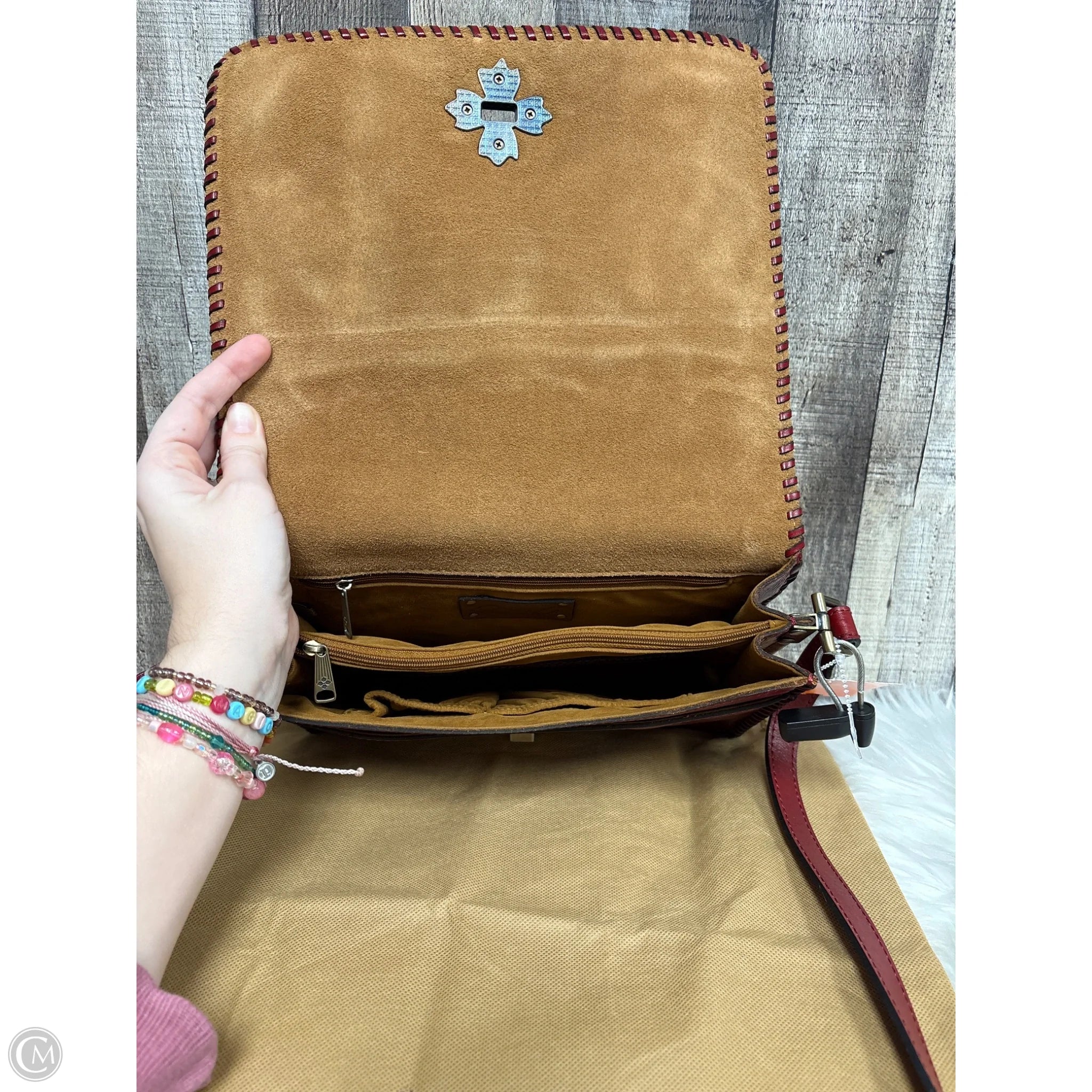 Crossbody Designer By Patricia Nash, Size: Medium