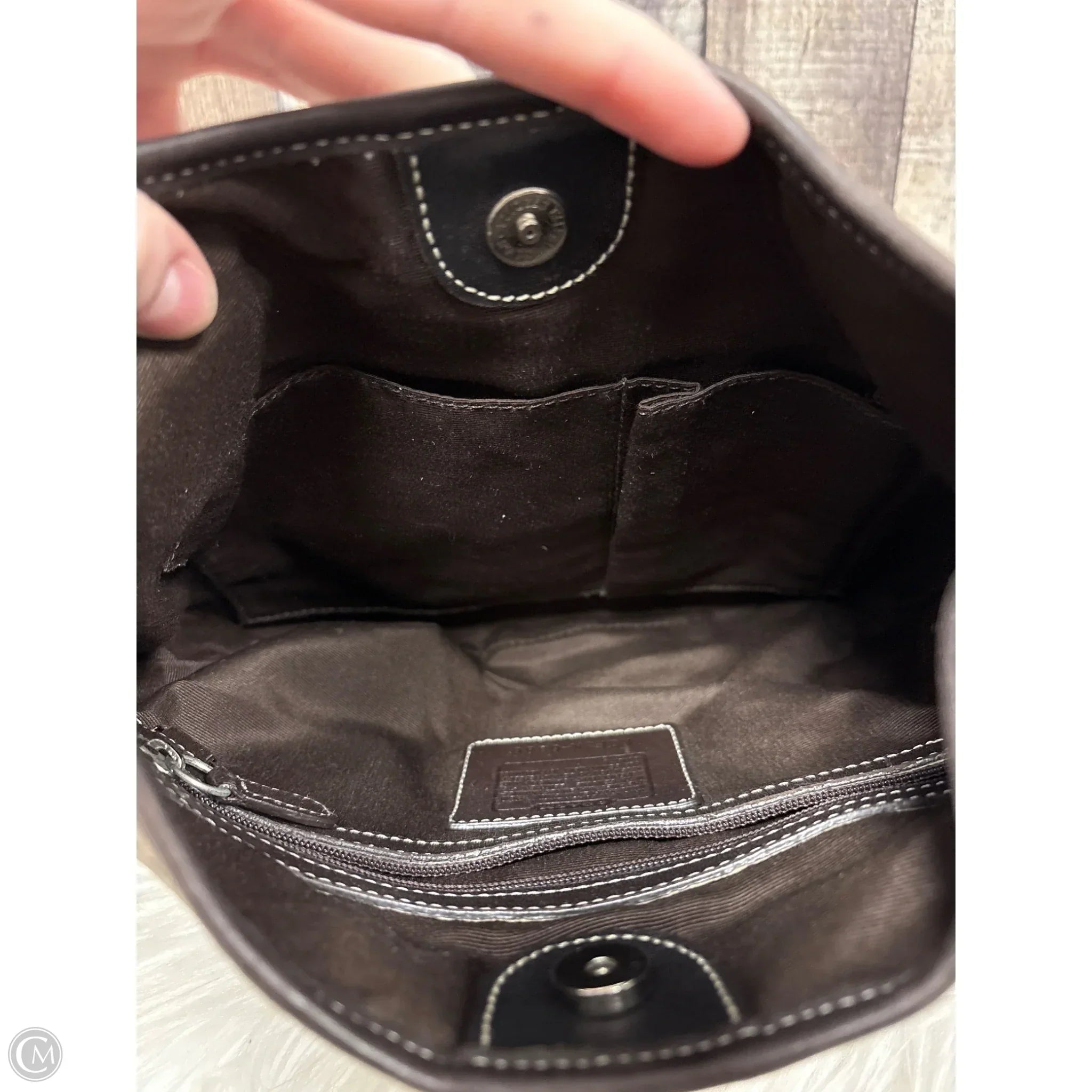 Crossbody Designer By Coach, Size: Medium