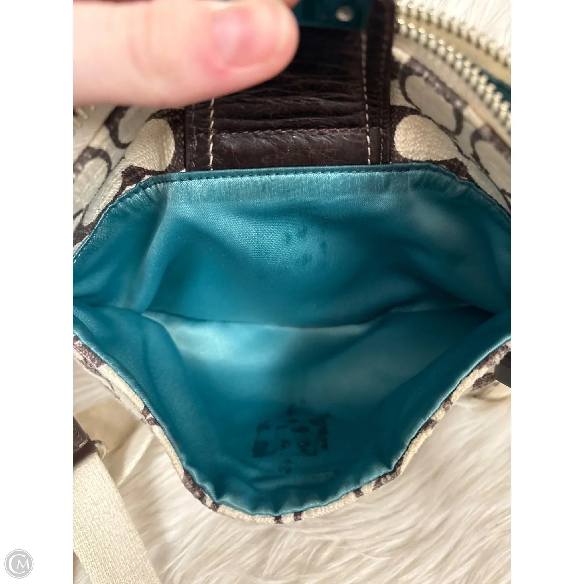 Crossbody Designer By Coach, Size: Small