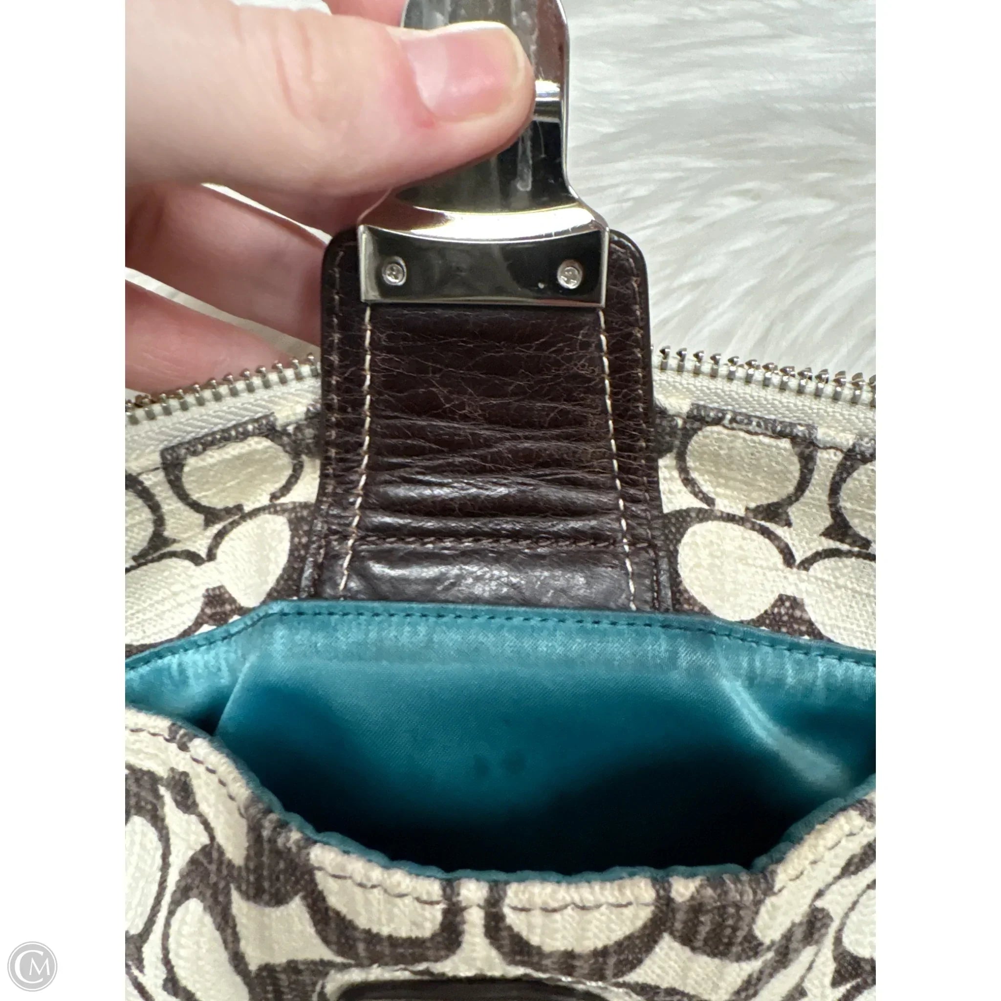 Crossbody Designer By Coach, Size: Small