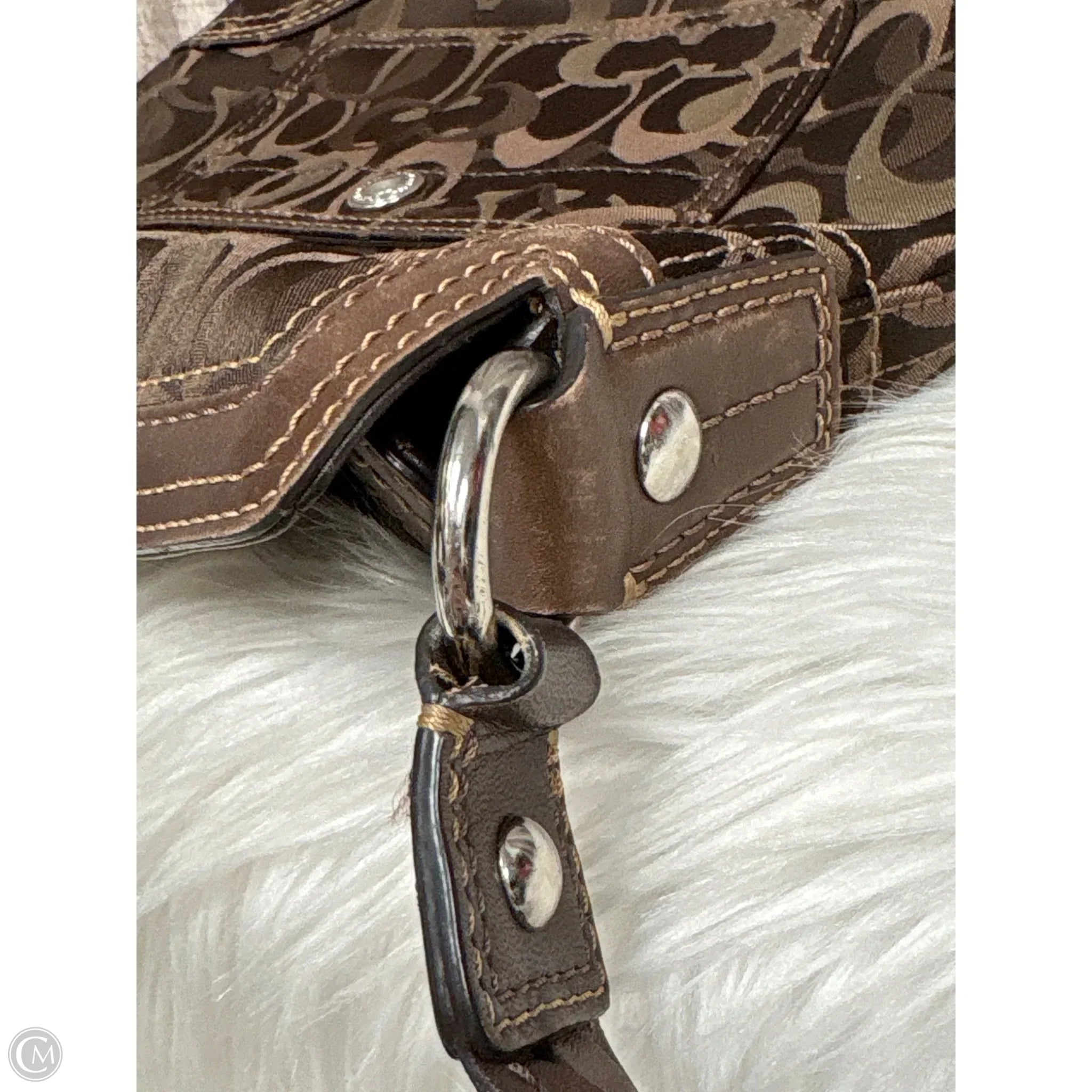 Handbag Designer By Coach, Size: Medium