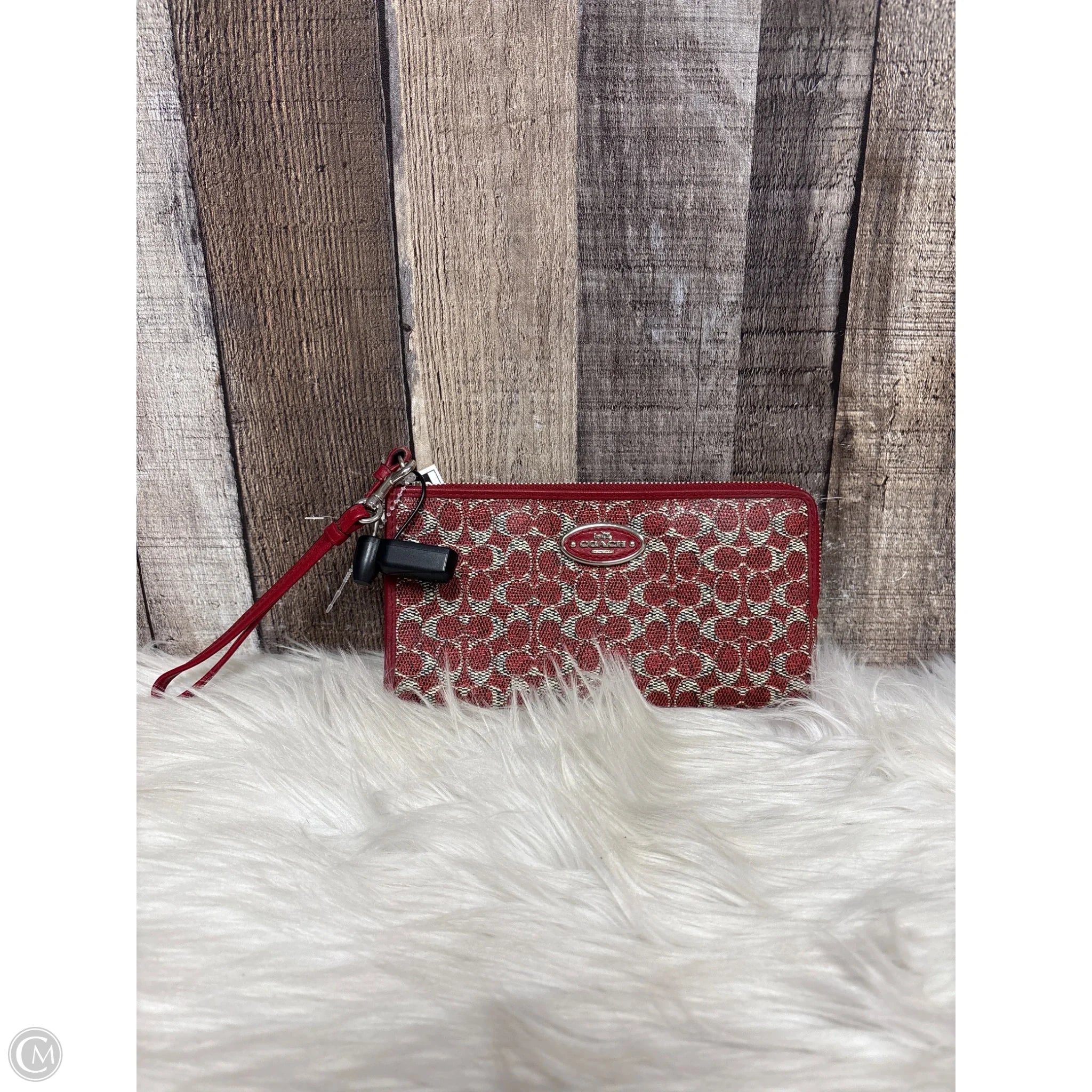 Wristlet Designer By Coach, Size: Small