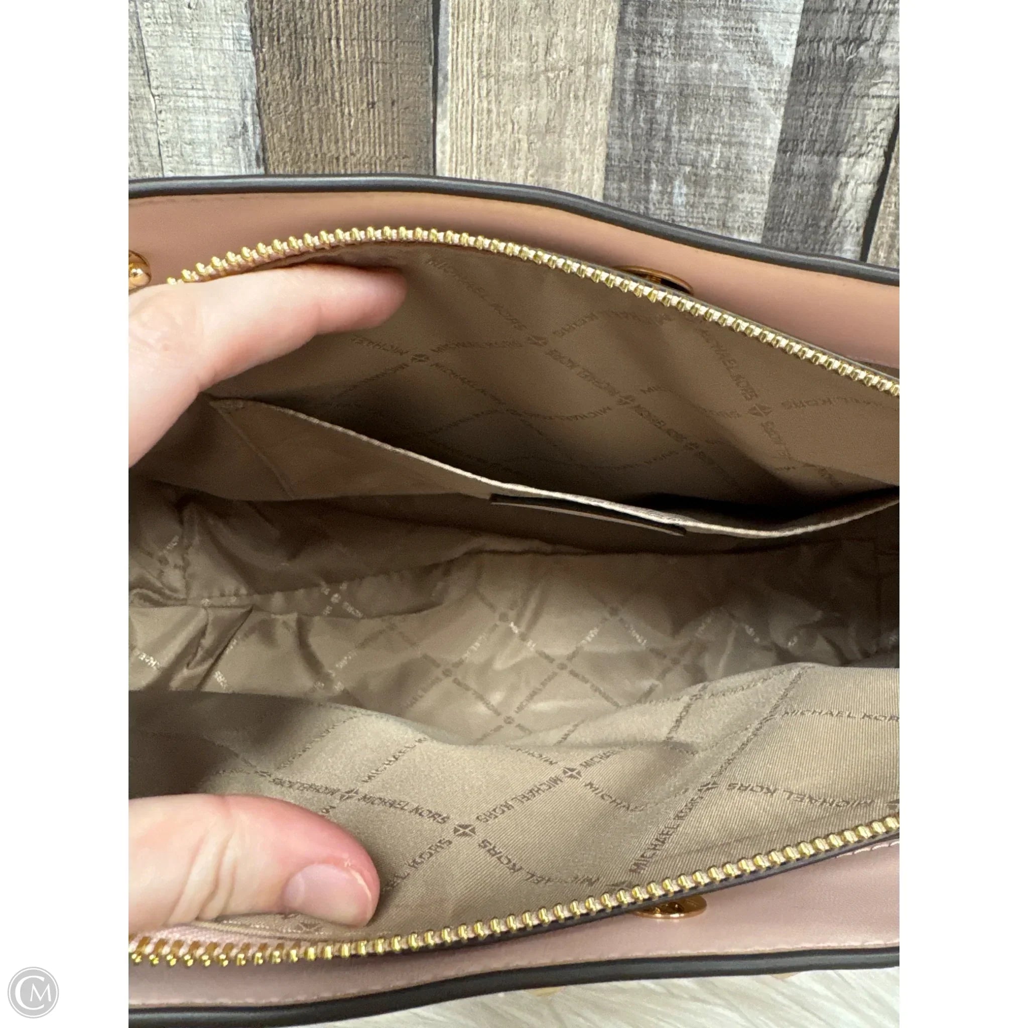 Handbag Designer By Michael Kors, Size: Medium