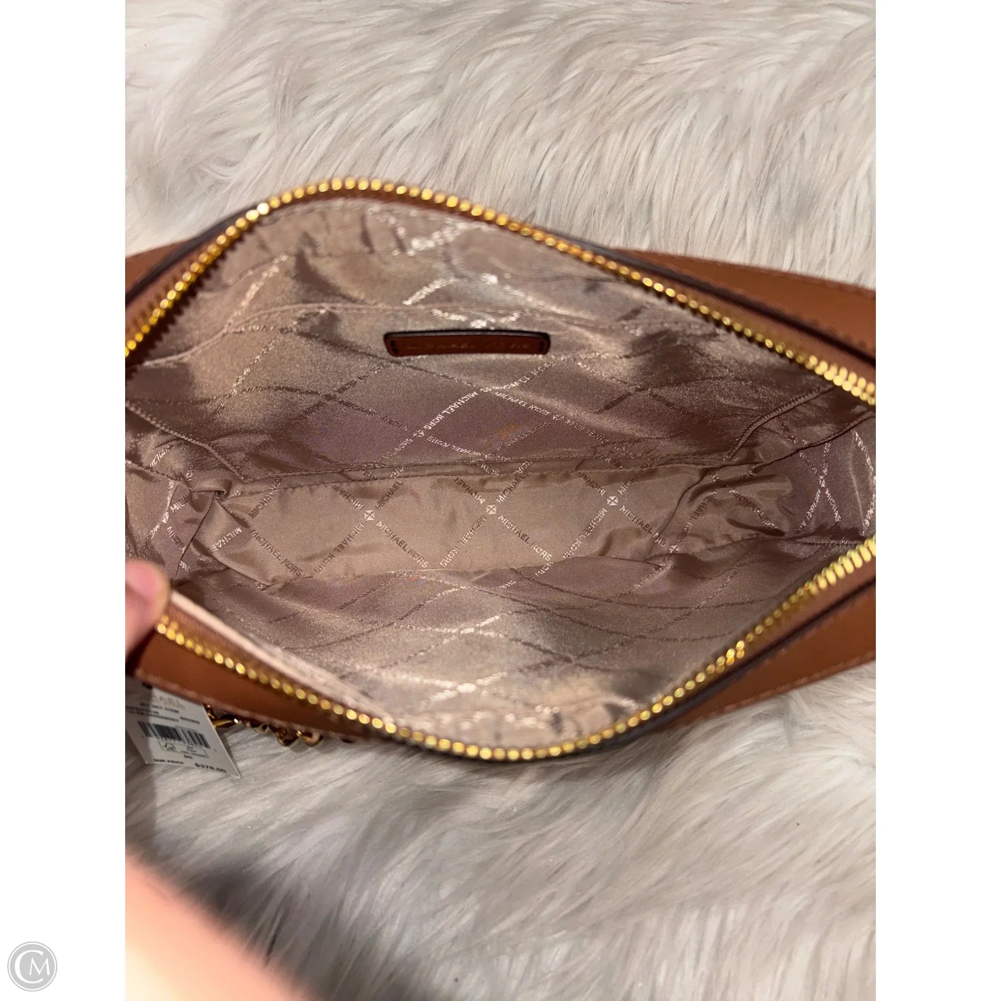 Crossbody Designer By Michael Kors, Size: Medium
