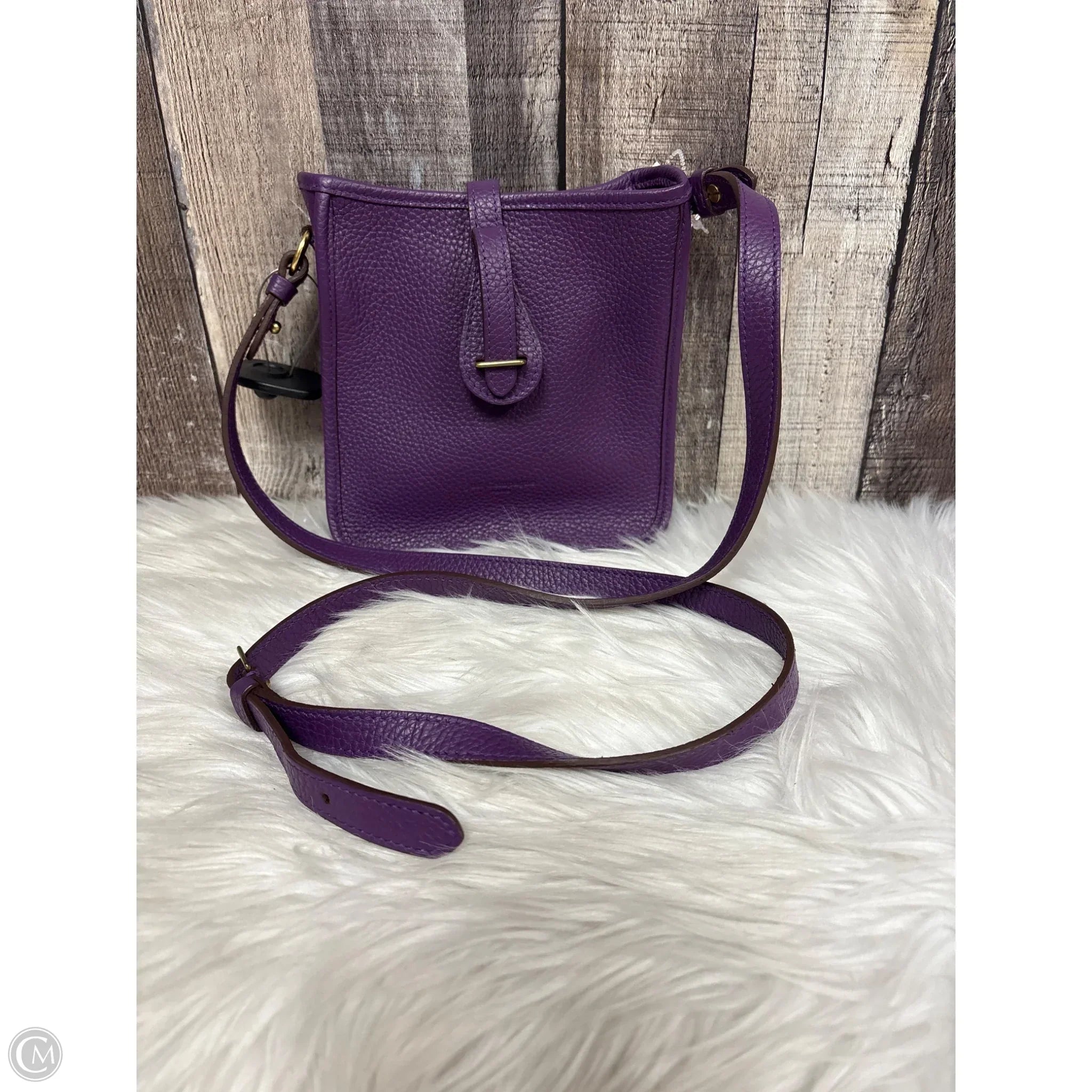 Crossbody Leather By Cma, Size: Small