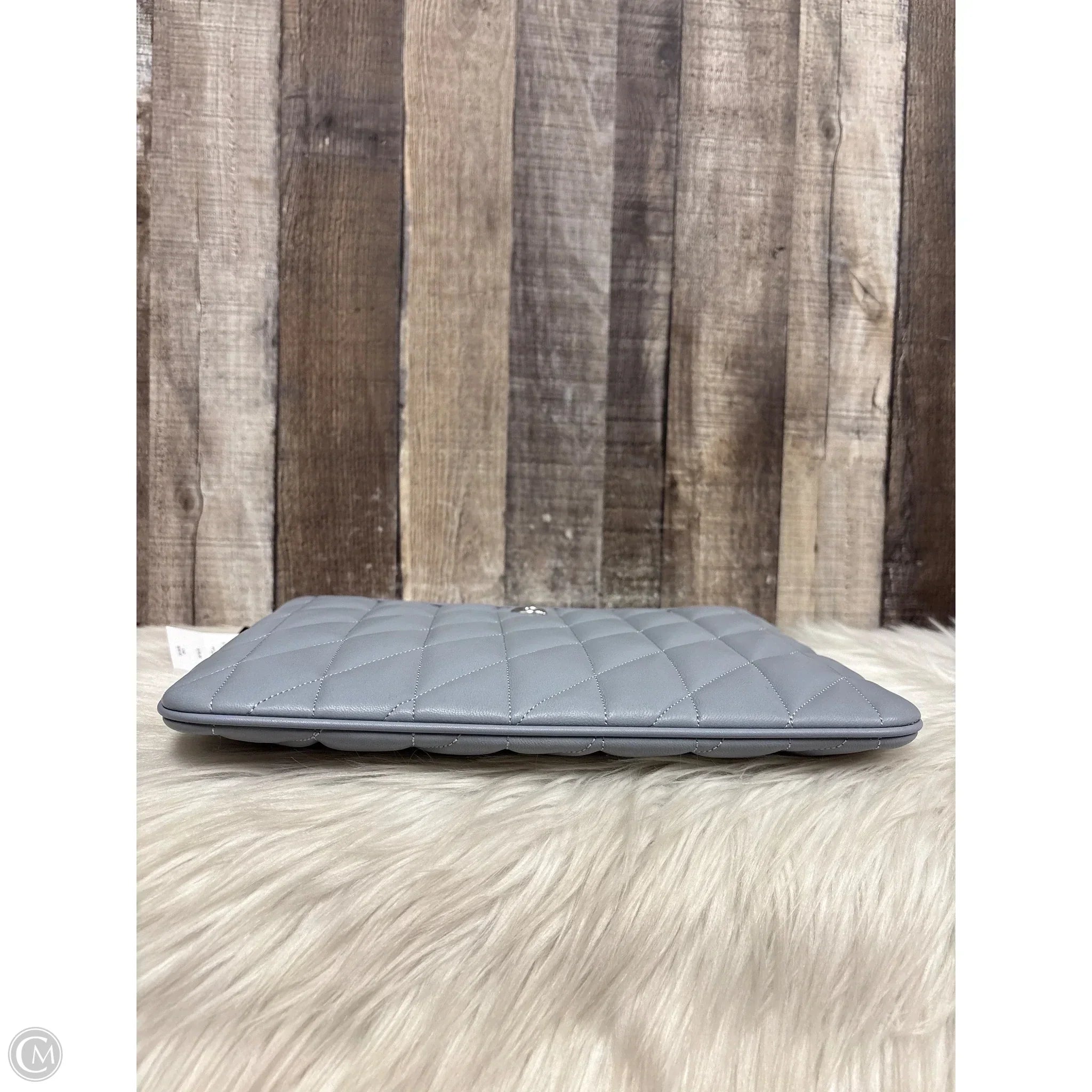 Clutch Designer By Coach, Size: Large