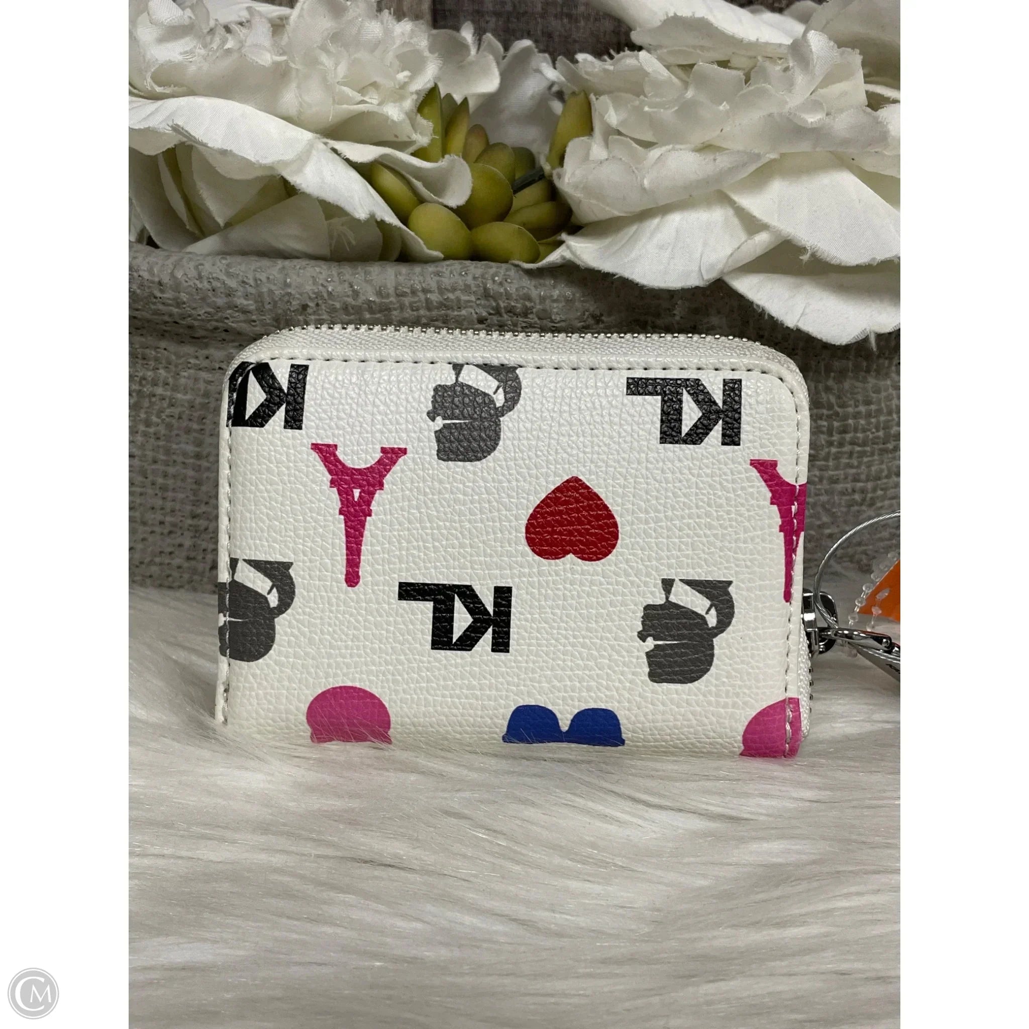 Wallet Designer By Karl Lagerfeld, Size: Small