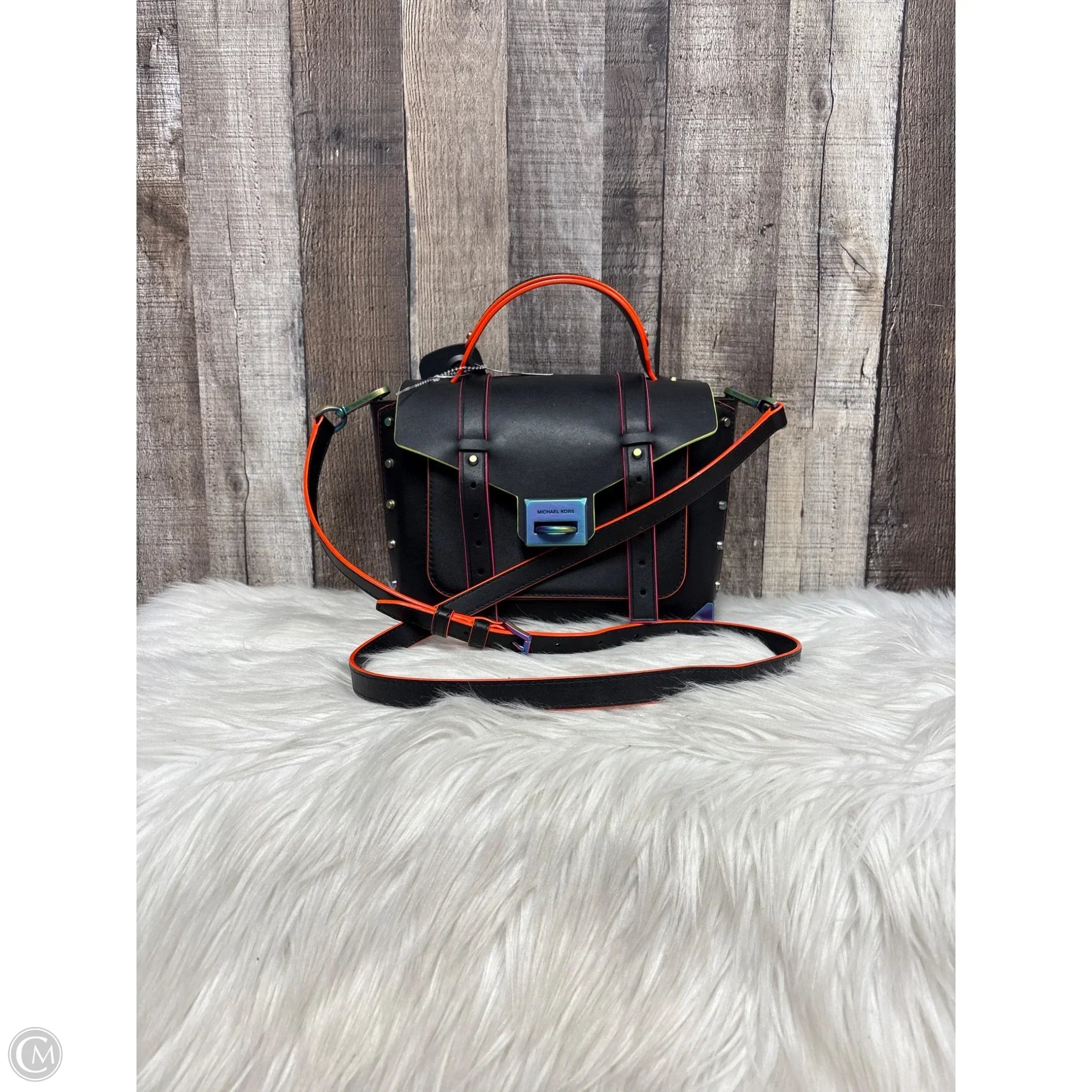 Crossbody Designer By Michael Kors, Size: Medium