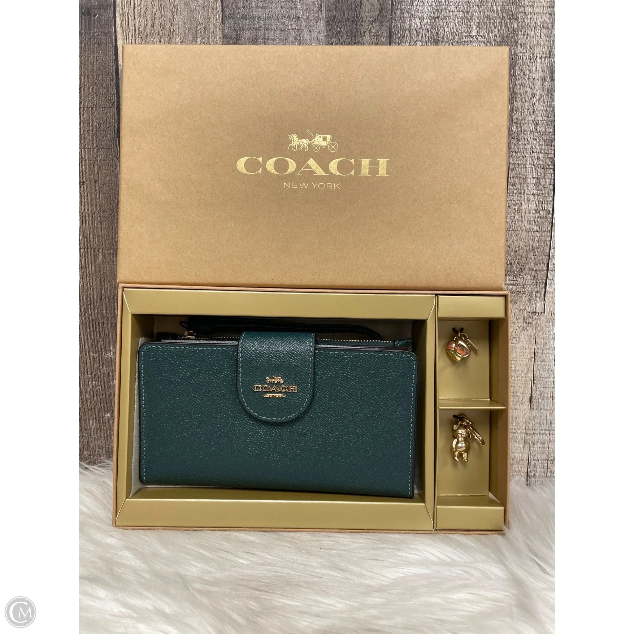 Wristlet Designer By Coach, Size: Medium