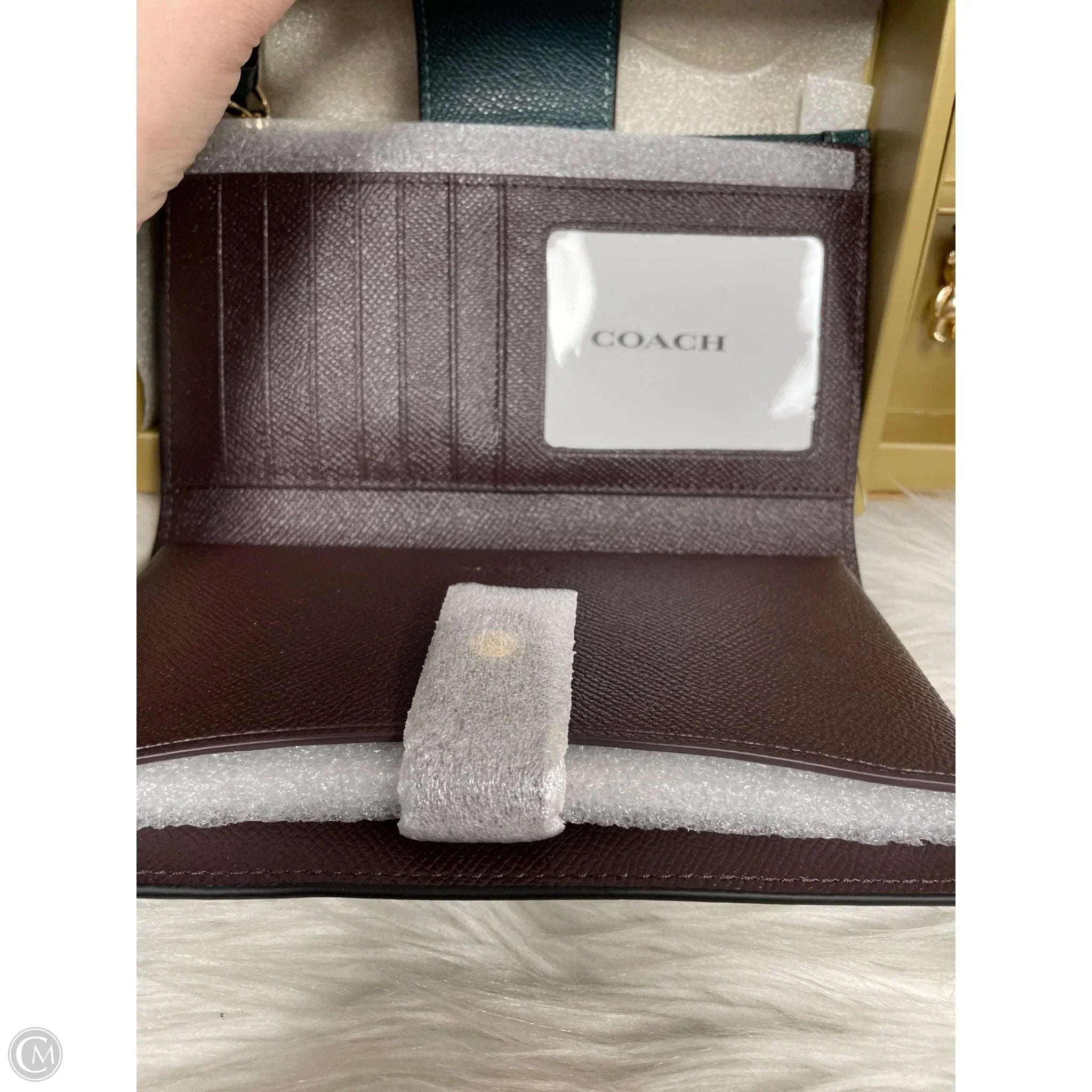 Wristlet Designer By Coach, Size: Medium