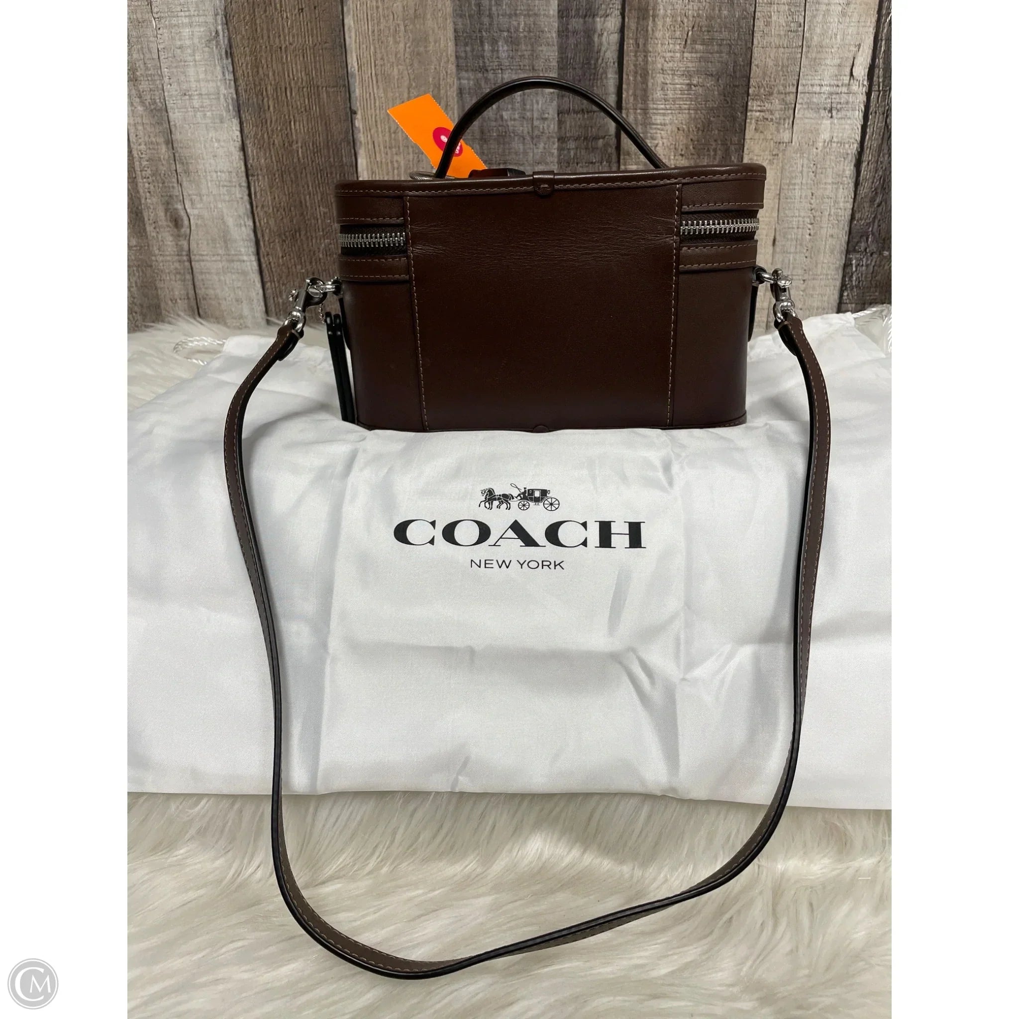 Handbag Designer By Coach, Size: Small