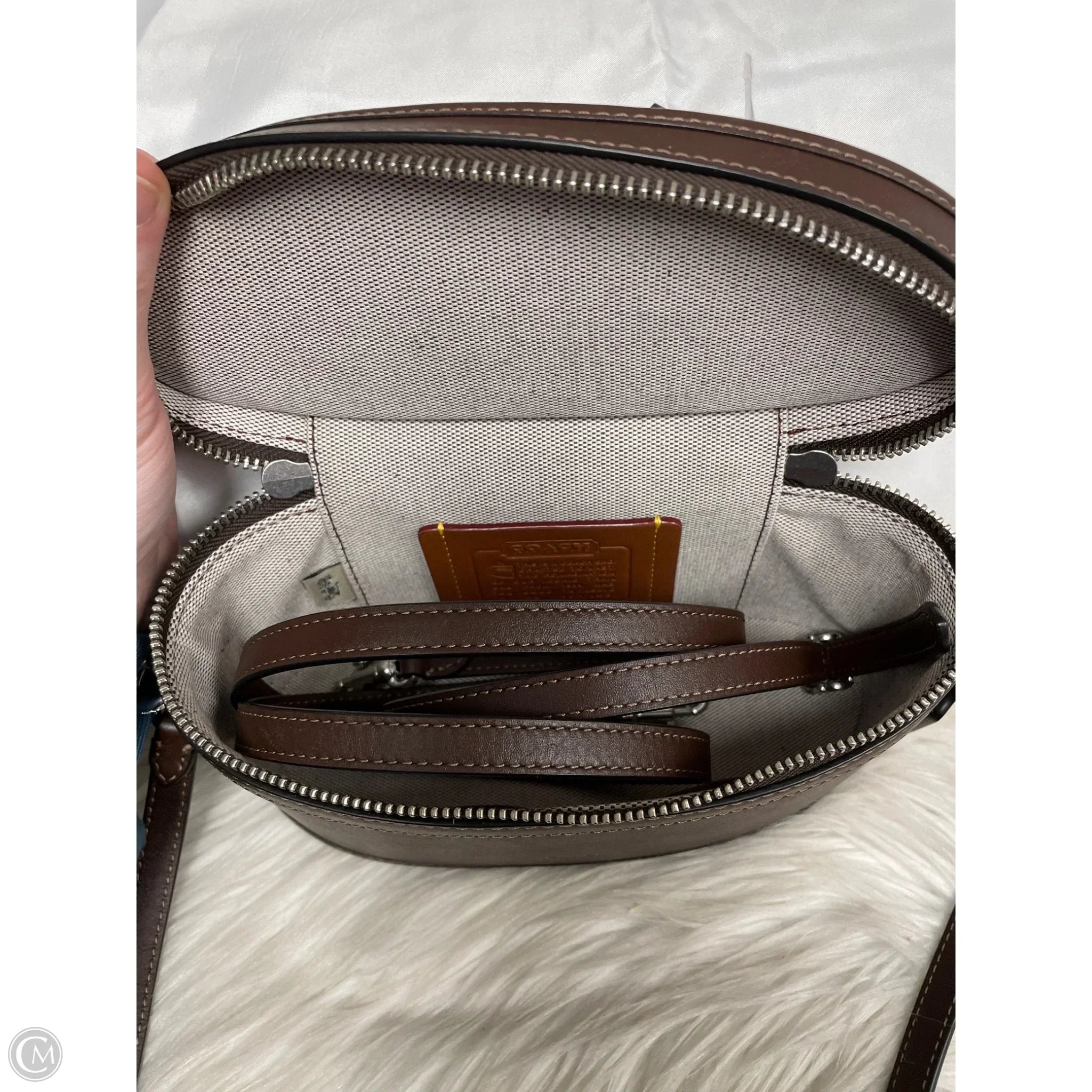 Handbag Designer By Coach, Size: Small