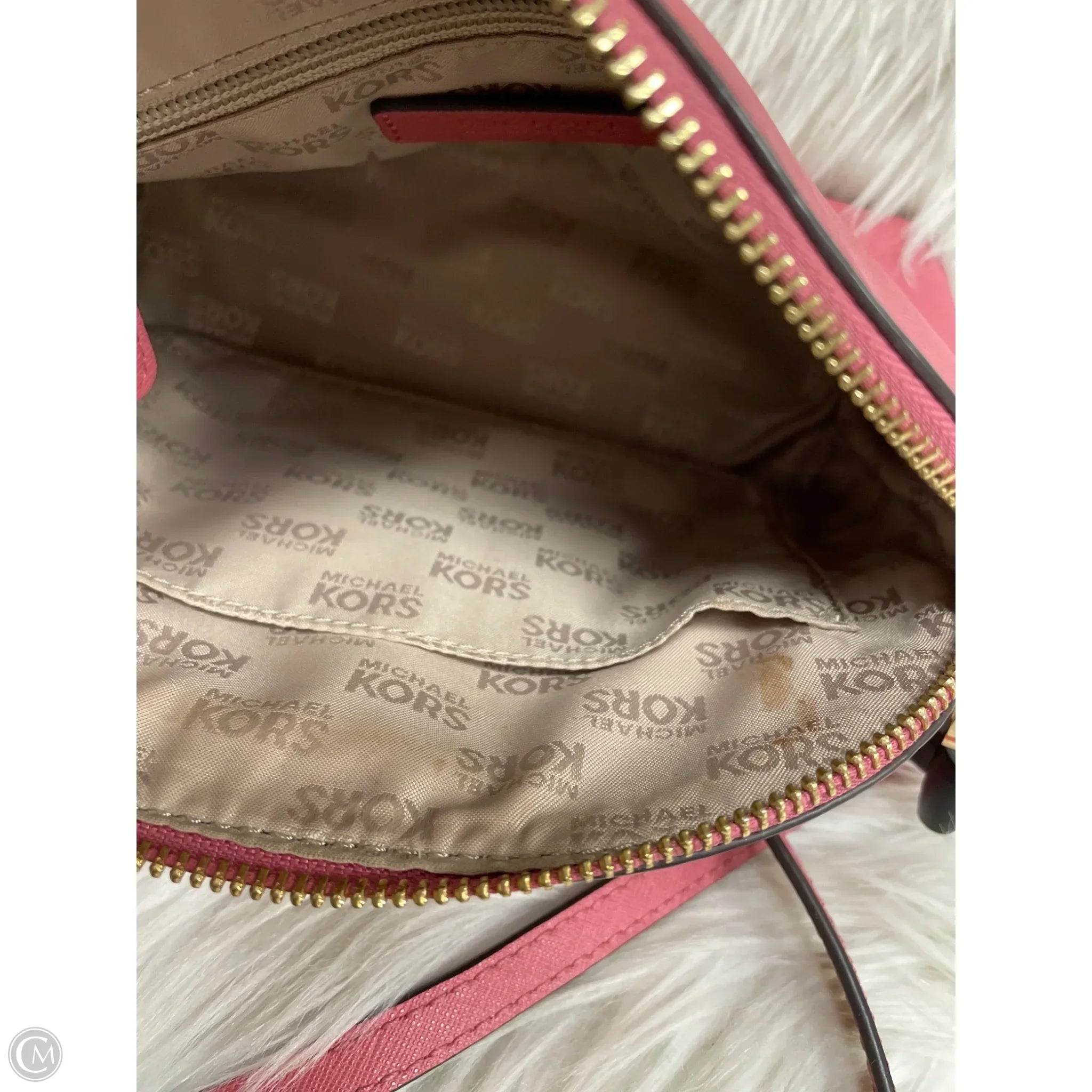 Crossbody Designer By Michael Kors, Size: Medium