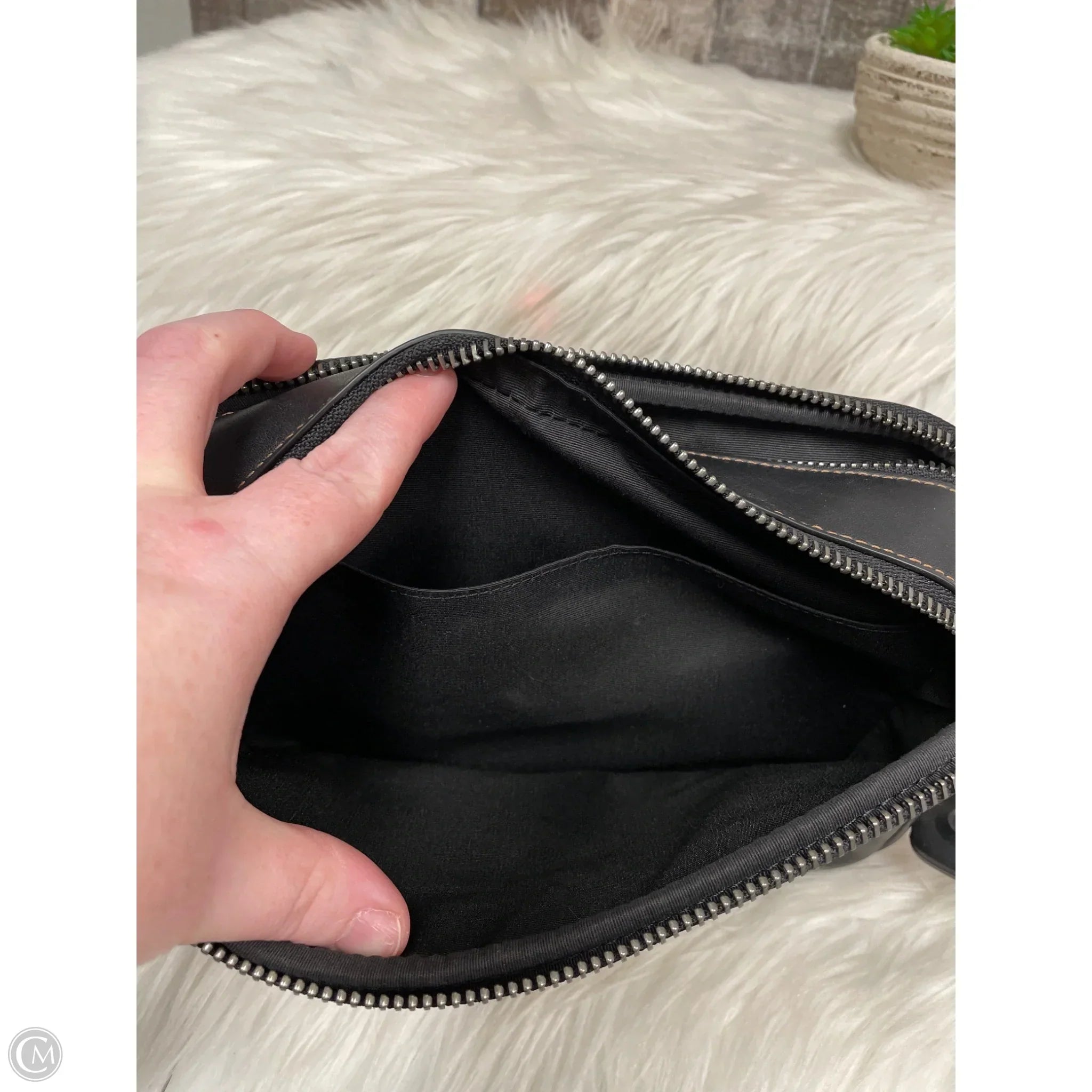 Crossbody Designer By Coach, Size: Medium