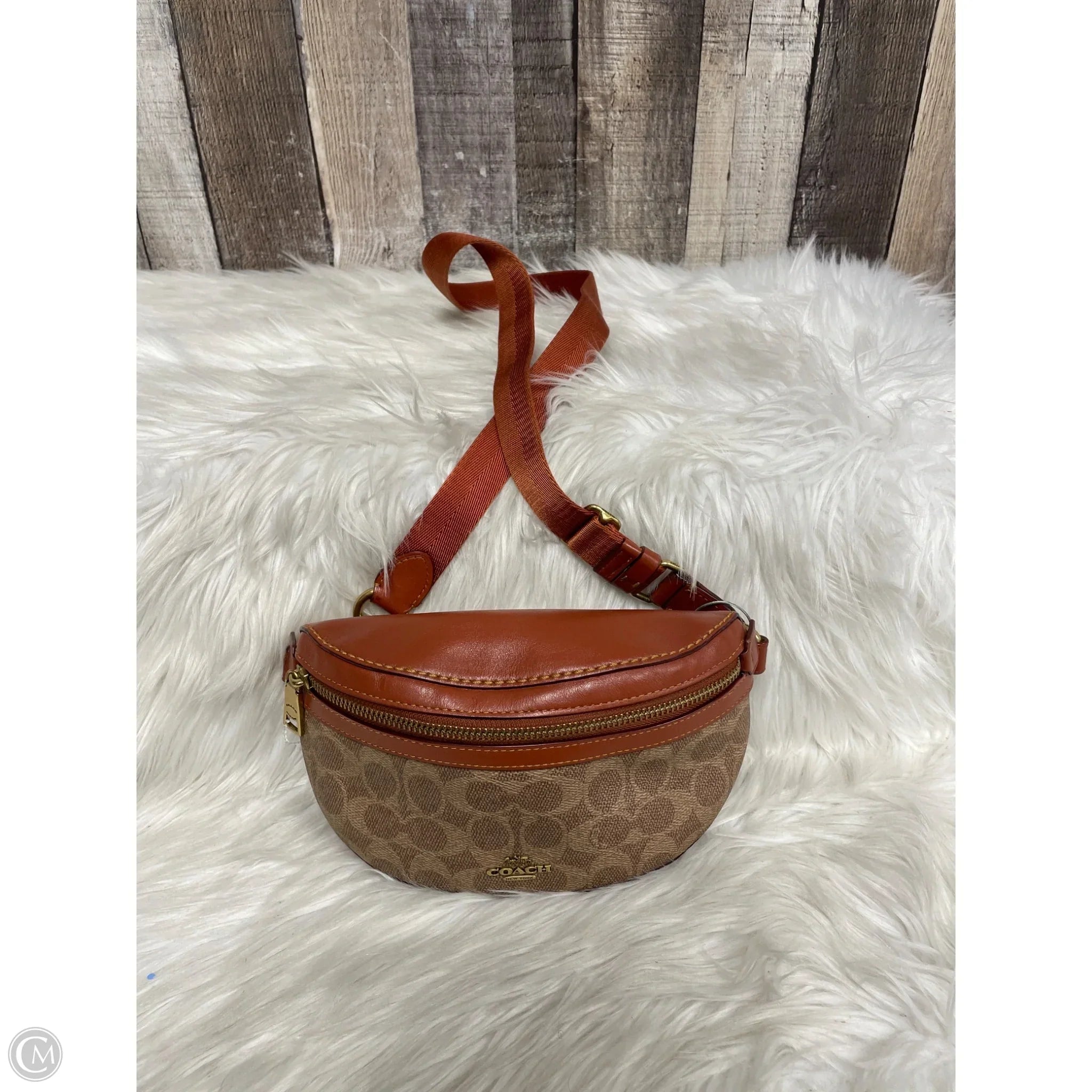 Belt Bag Designer By Coach, Size: Medium