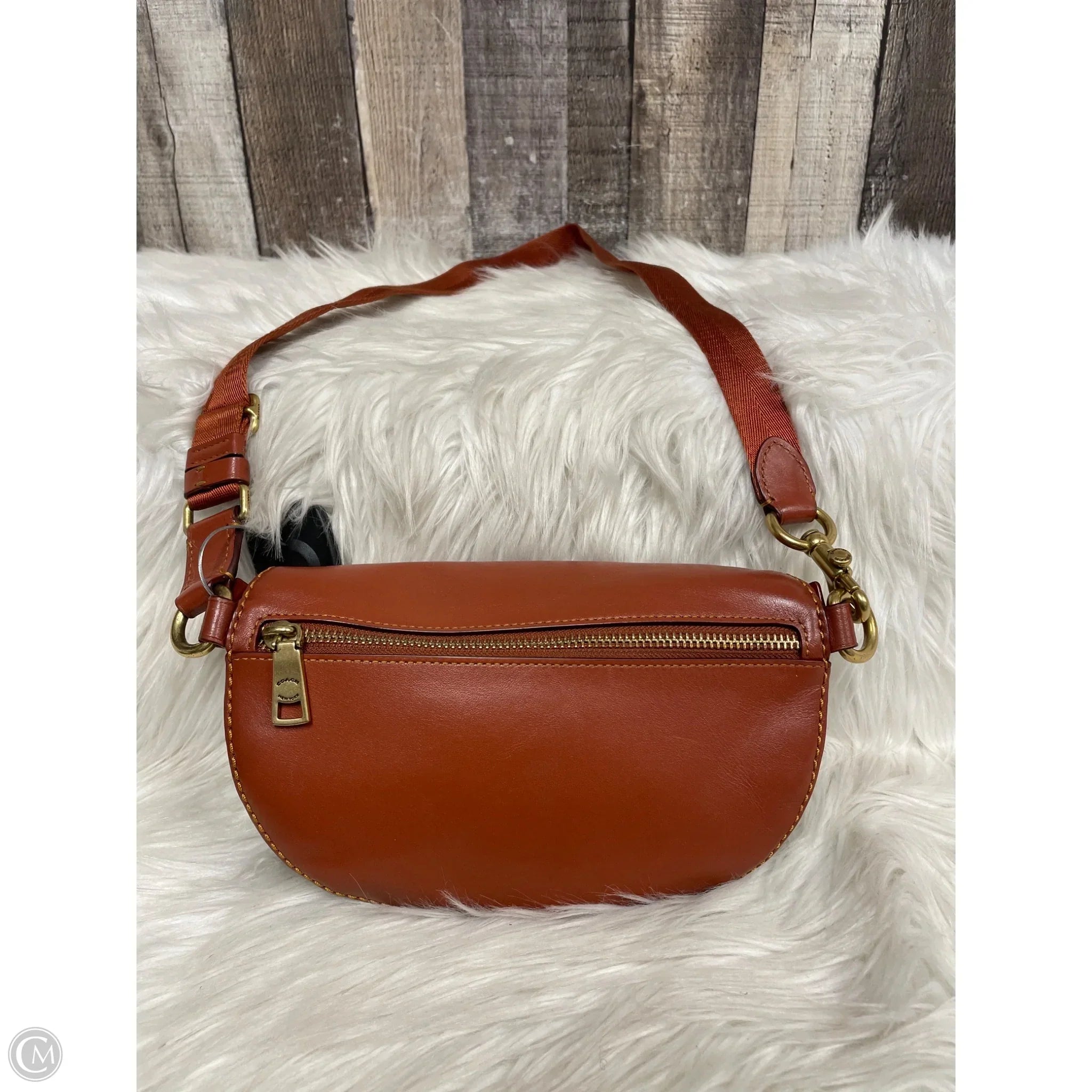 Belt Bag Designer By Coach, Size: Medium