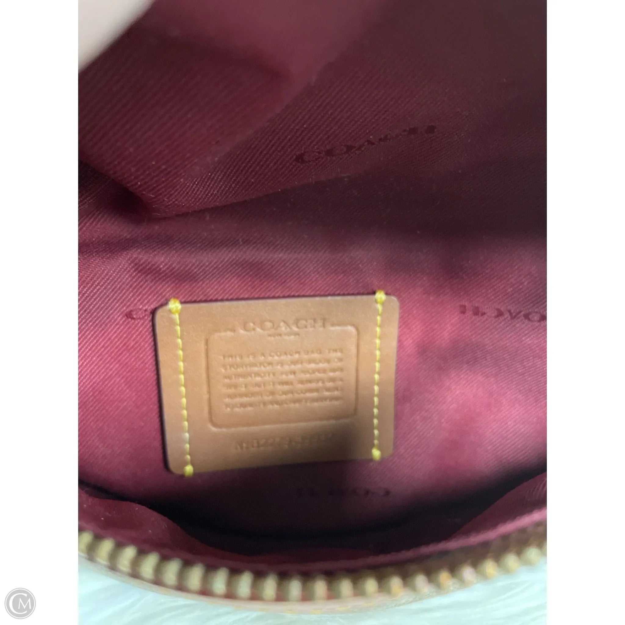 Belt Bag Designer By Coach, Size: Medium