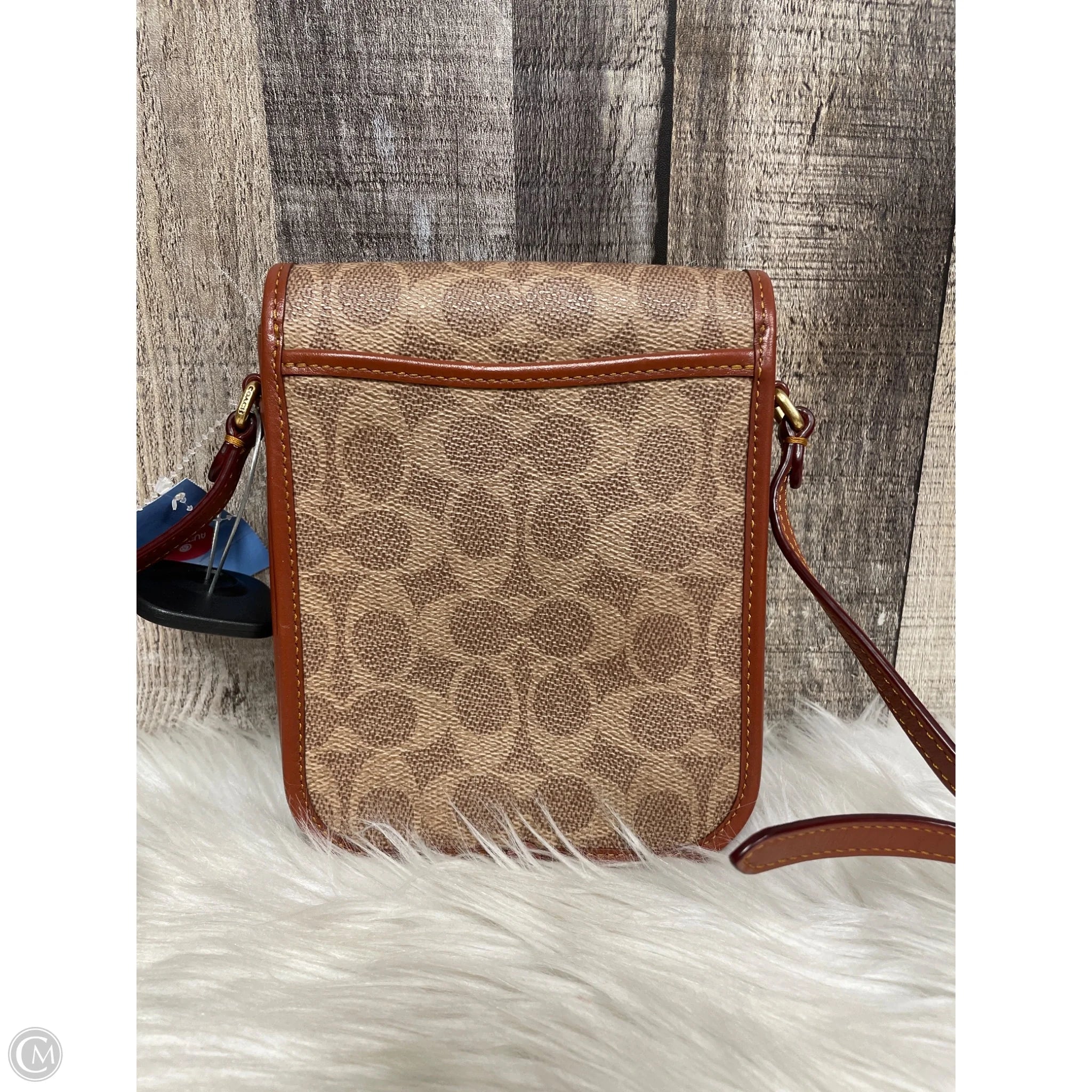 Crossbody Designer By Coach, Size: Small