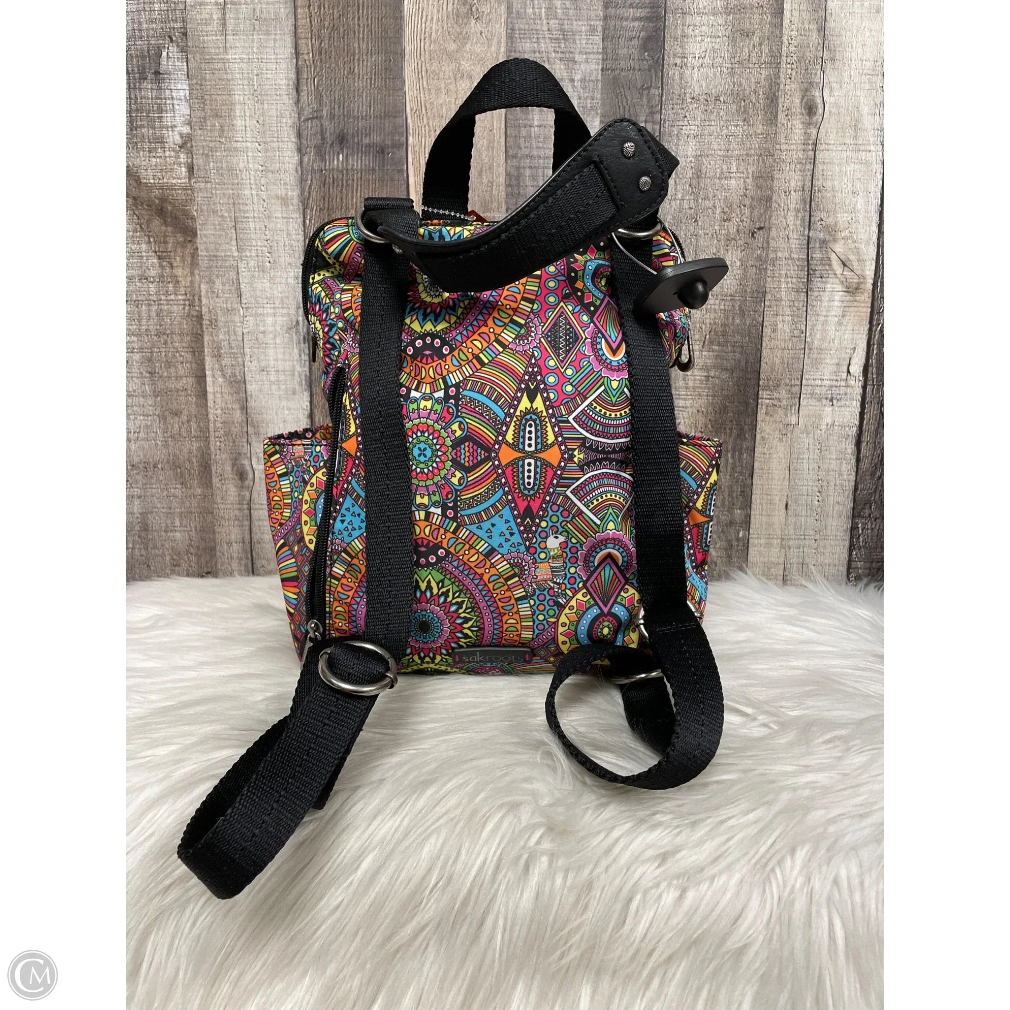 Backpack By Sakroots, Size: Medium
