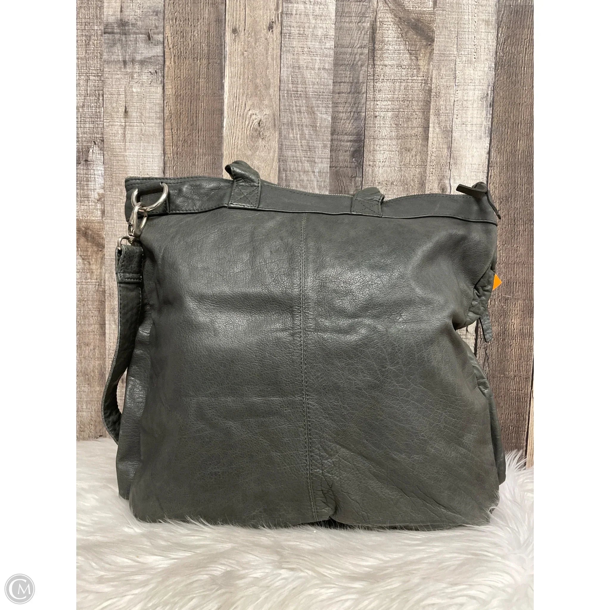 Crossbody Leather By Cmc, Size: Large