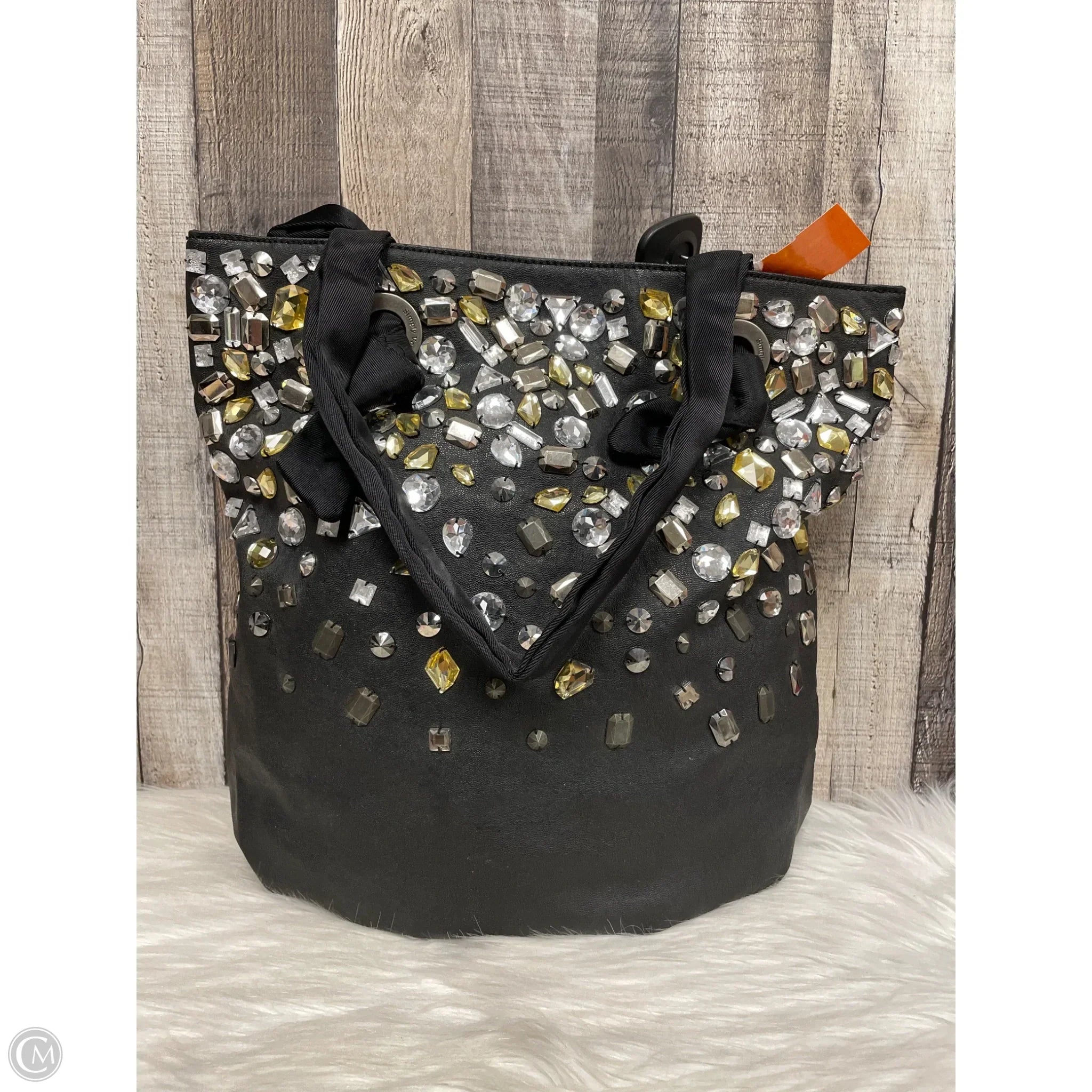 Tote Designer By Vera Wang, Size: Large