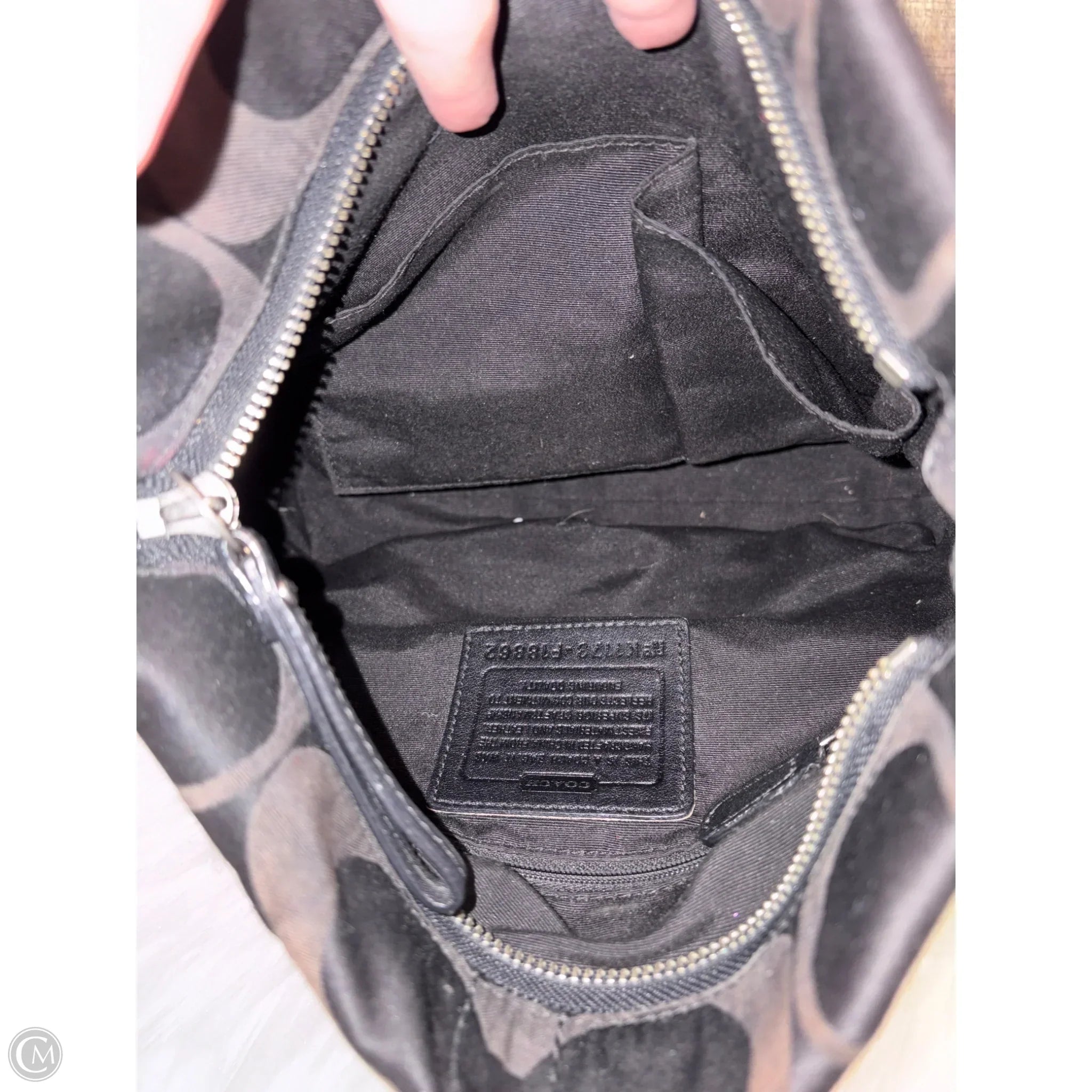 Crossbody Designer By Coach, Size: Medium
