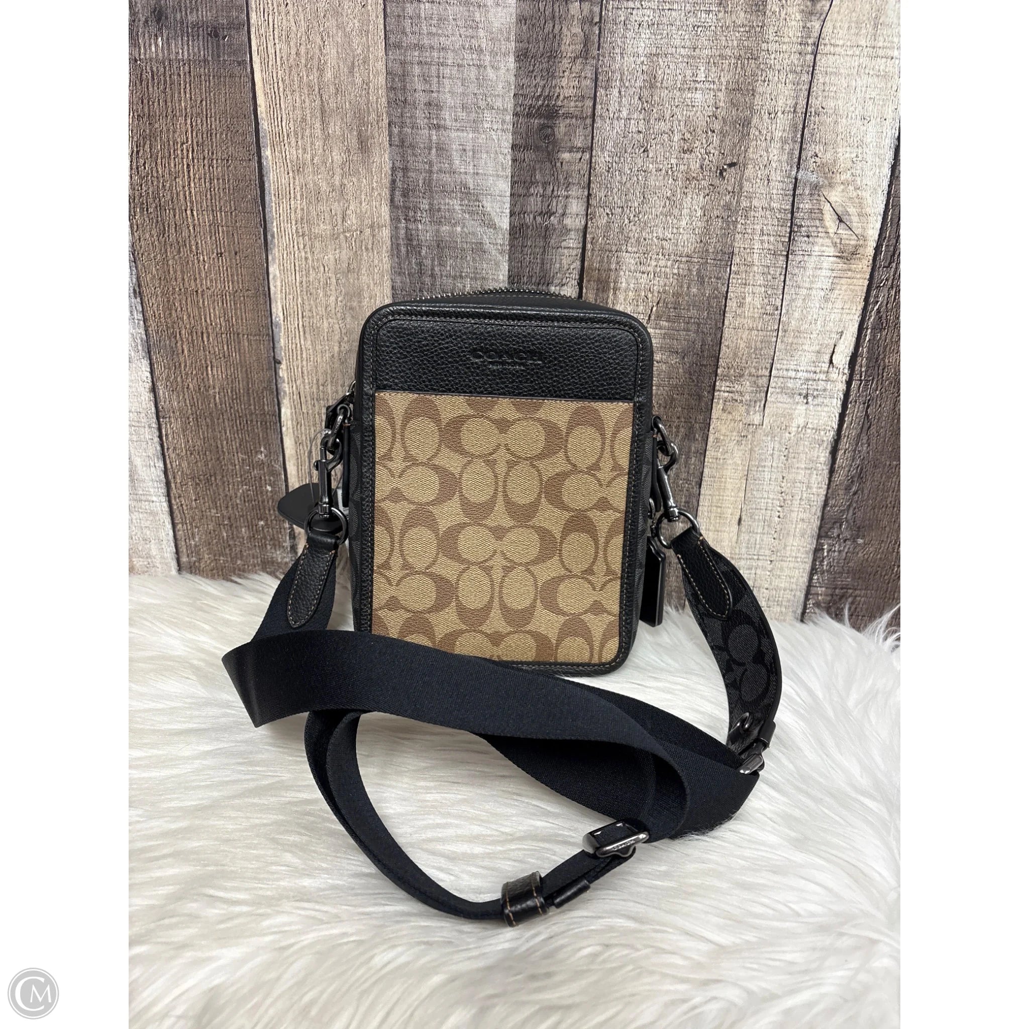 Crossbody Designer By Coach, Size: Medium