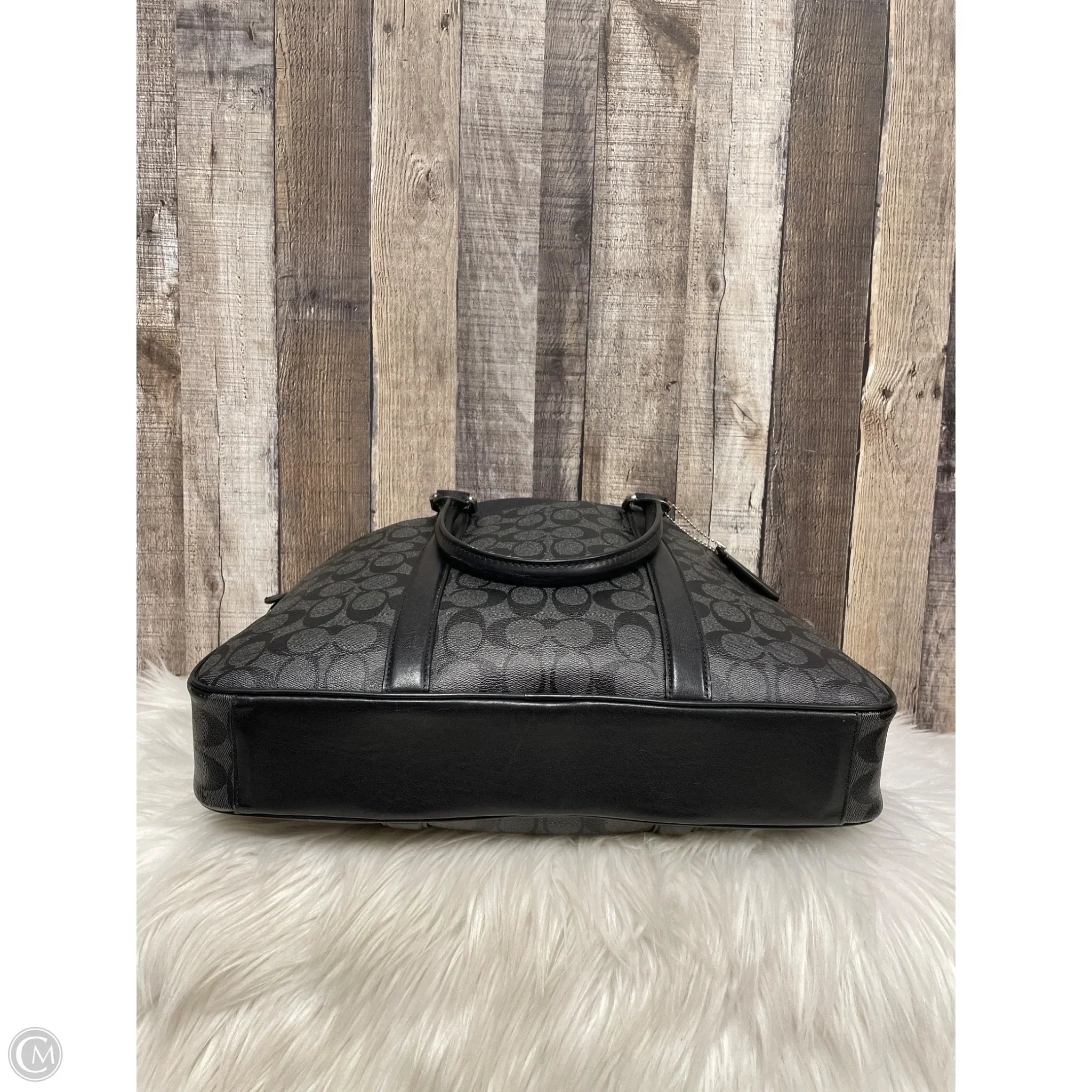 Laptop Bag Designer By Coach, Size: Large