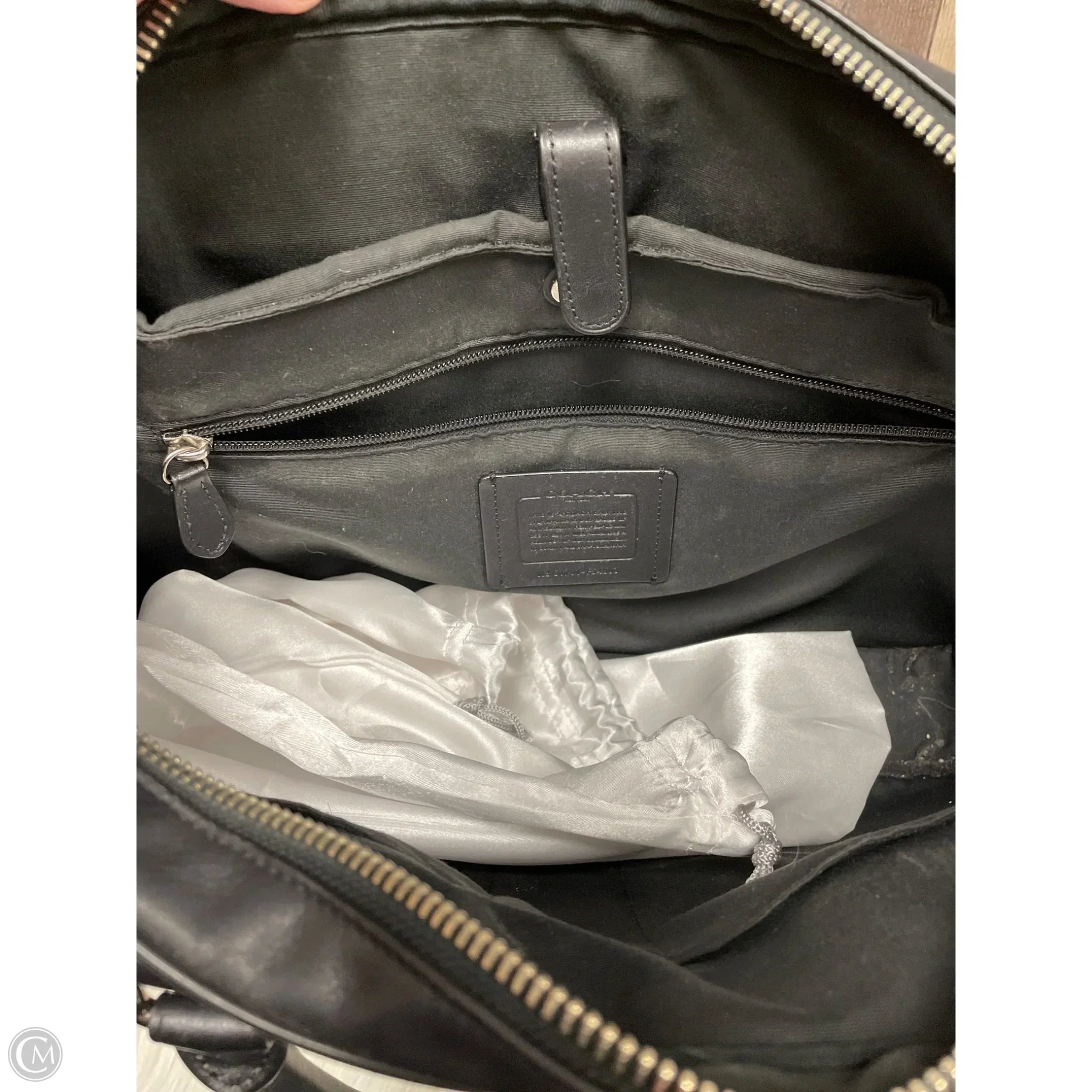 Laptop Bag Designer By Coach, Size: Large