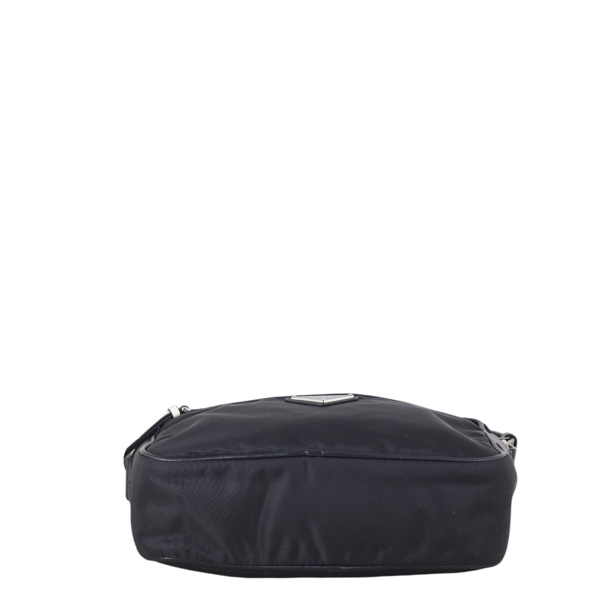 Prada Tessuto Vela Studded Shoulder Bag