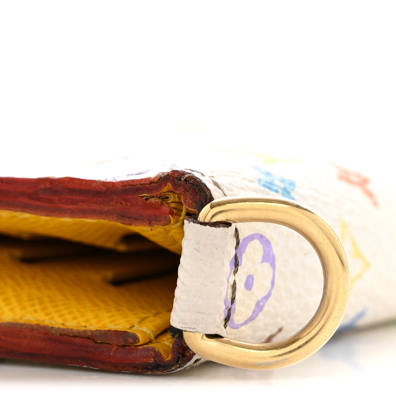 Monogram Multicolor Insolite Wallet White Citron