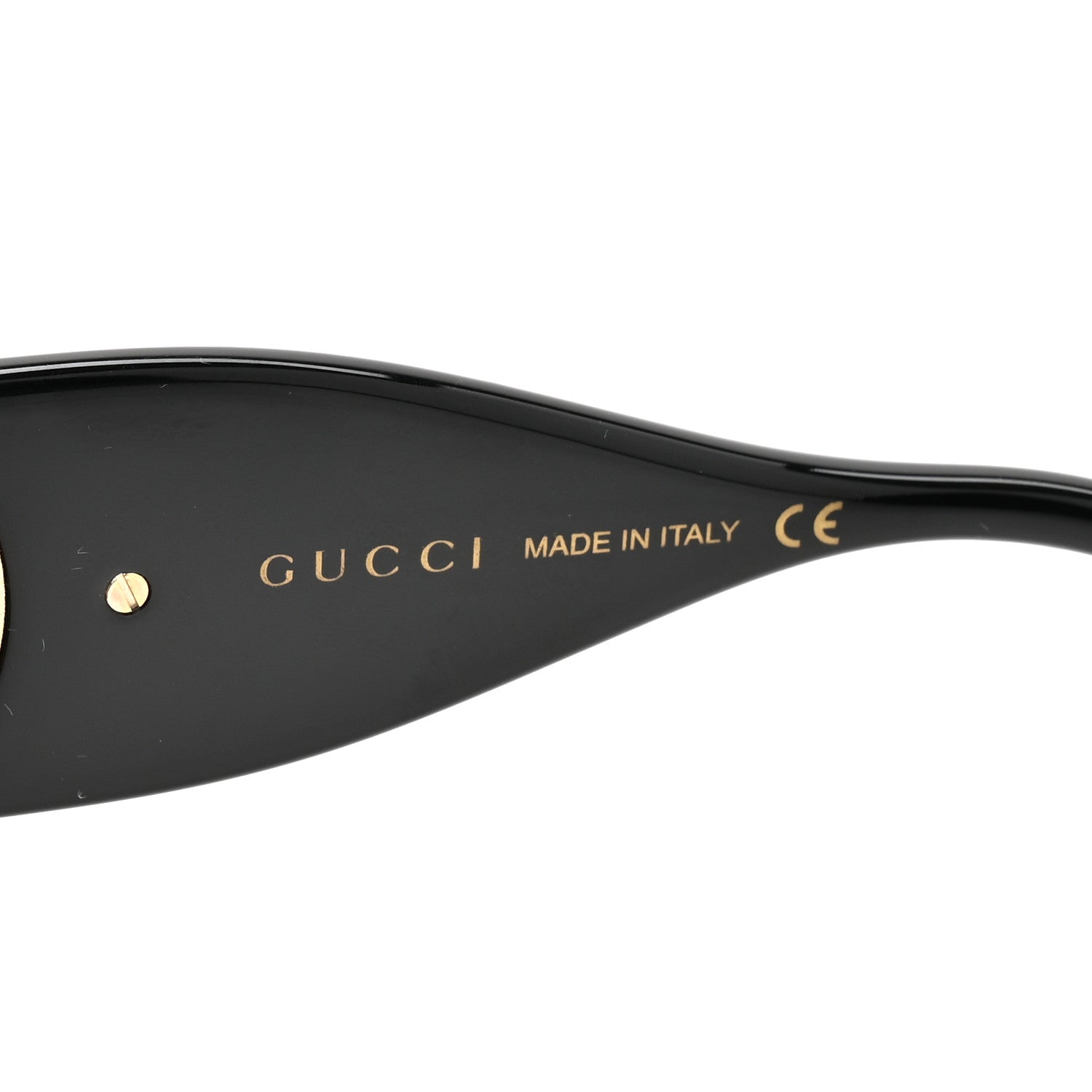 Acetate Square Frame Chain Sunglasses GG1022S Black